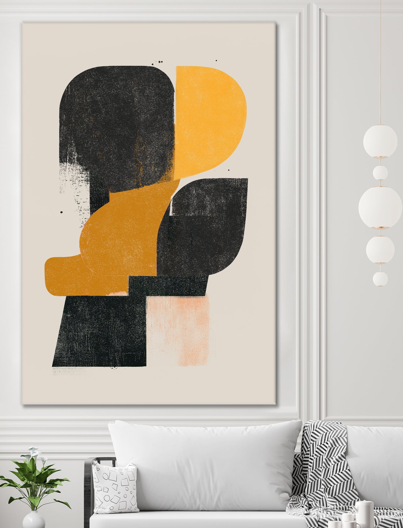Abstract Shapes No.1 by THE MIUUS STUDIO on GIANT ART - abstract