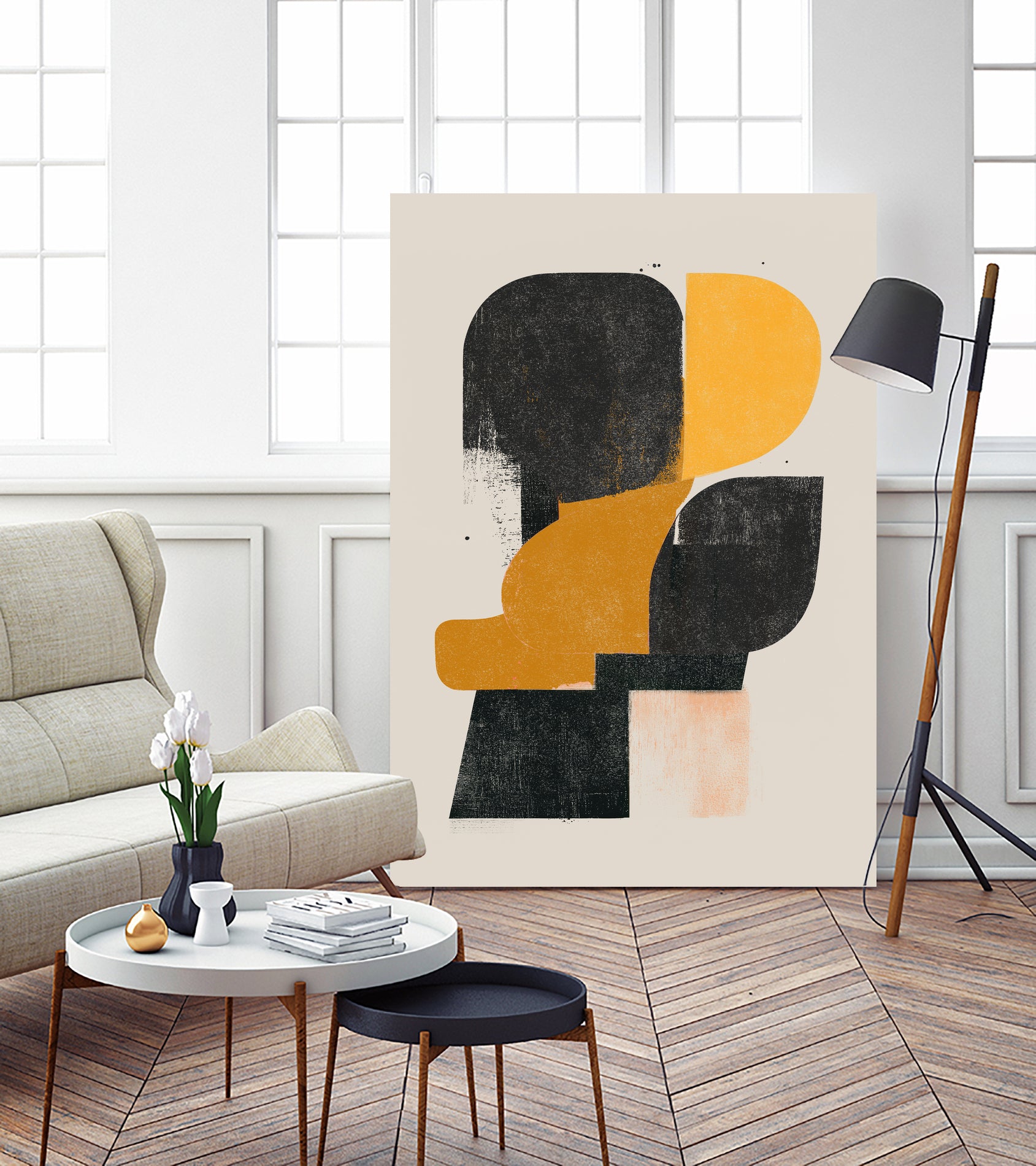 Abstract Shapes No.1 by THE MIUUS STUDIO on GIANT ART - abstract