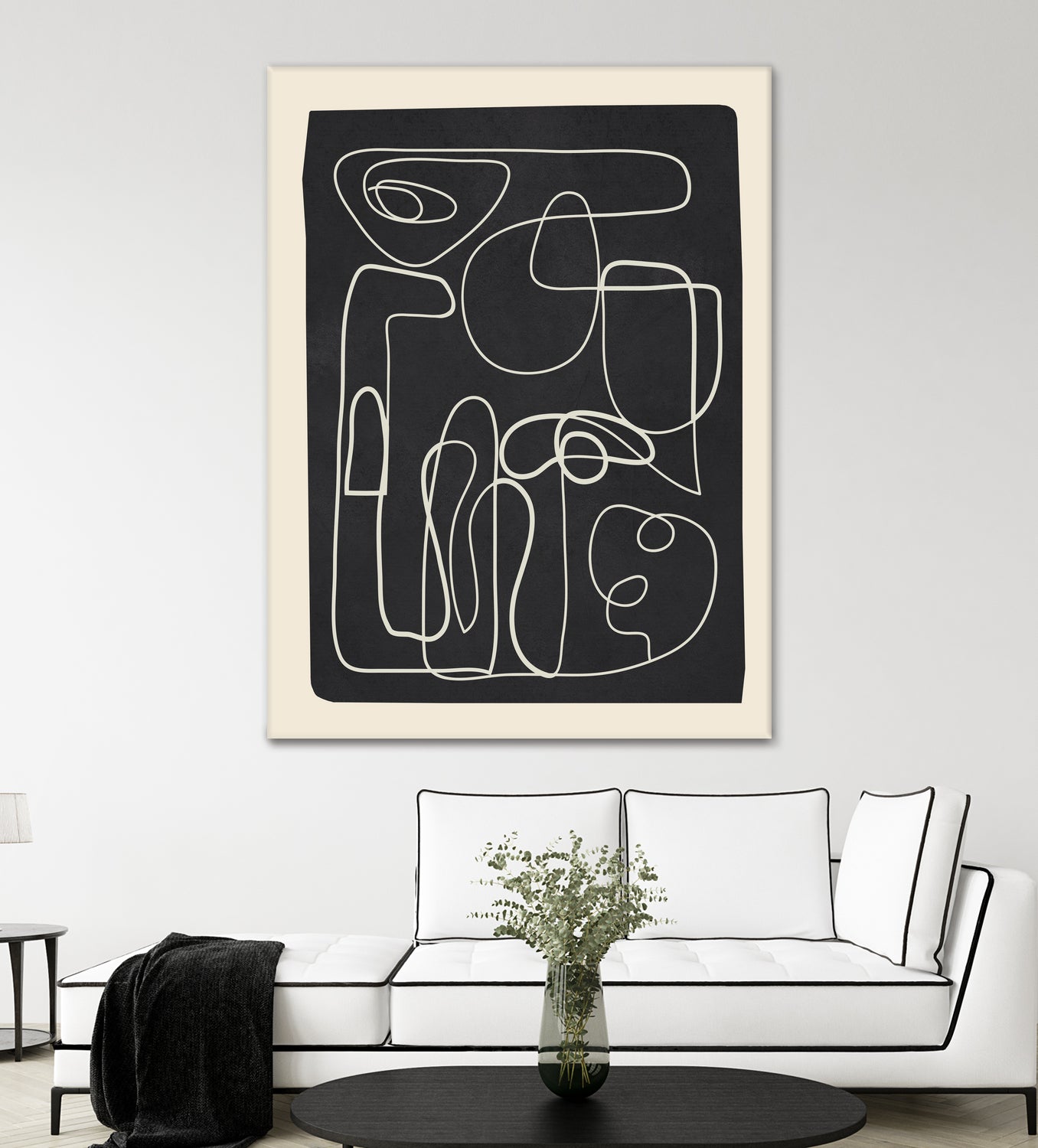 Flowing Lines Maze by City Art on GIANT ART - abstract abstract art print
