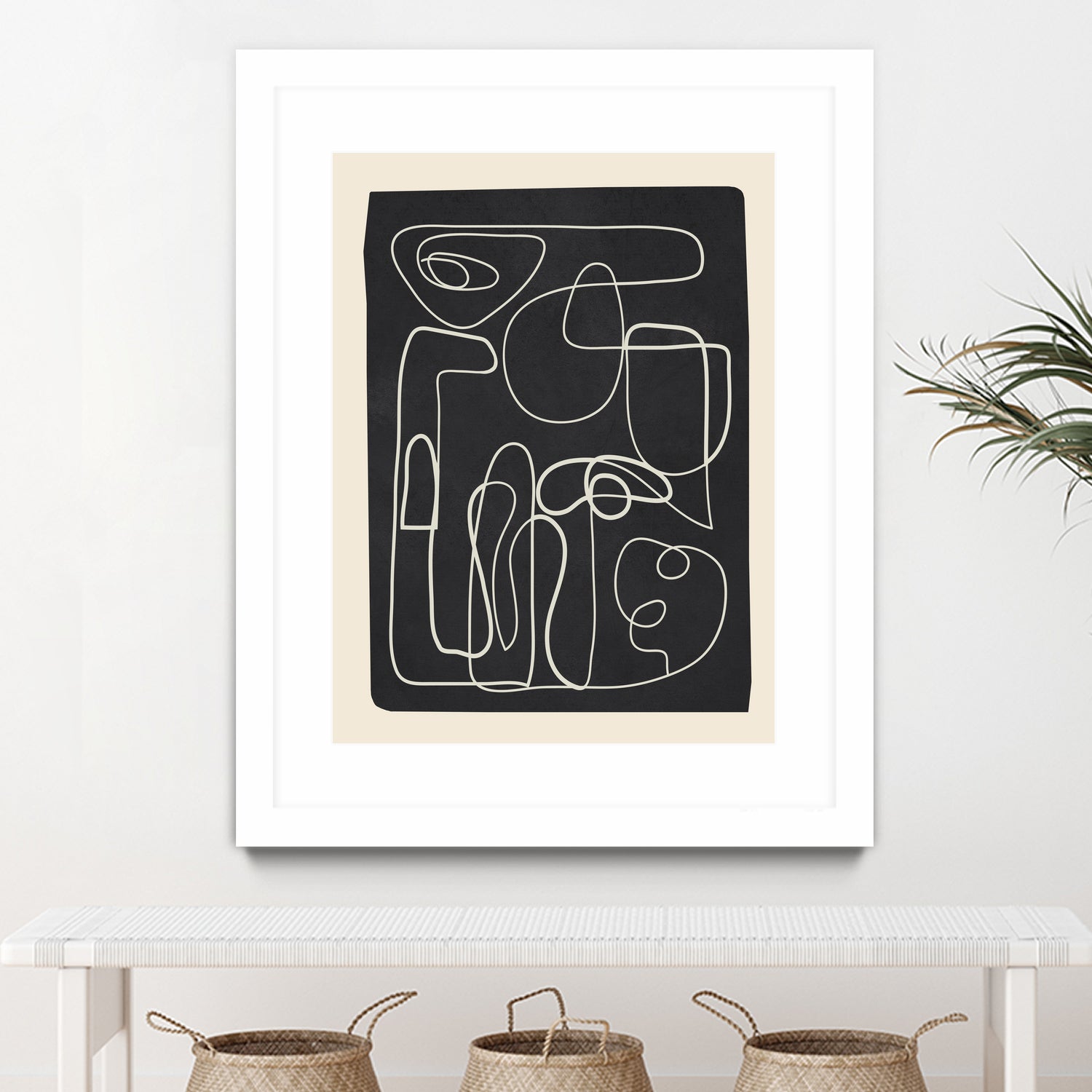 Flowing Lines Maze by City Art on GIANT ART - abstract abstract art print