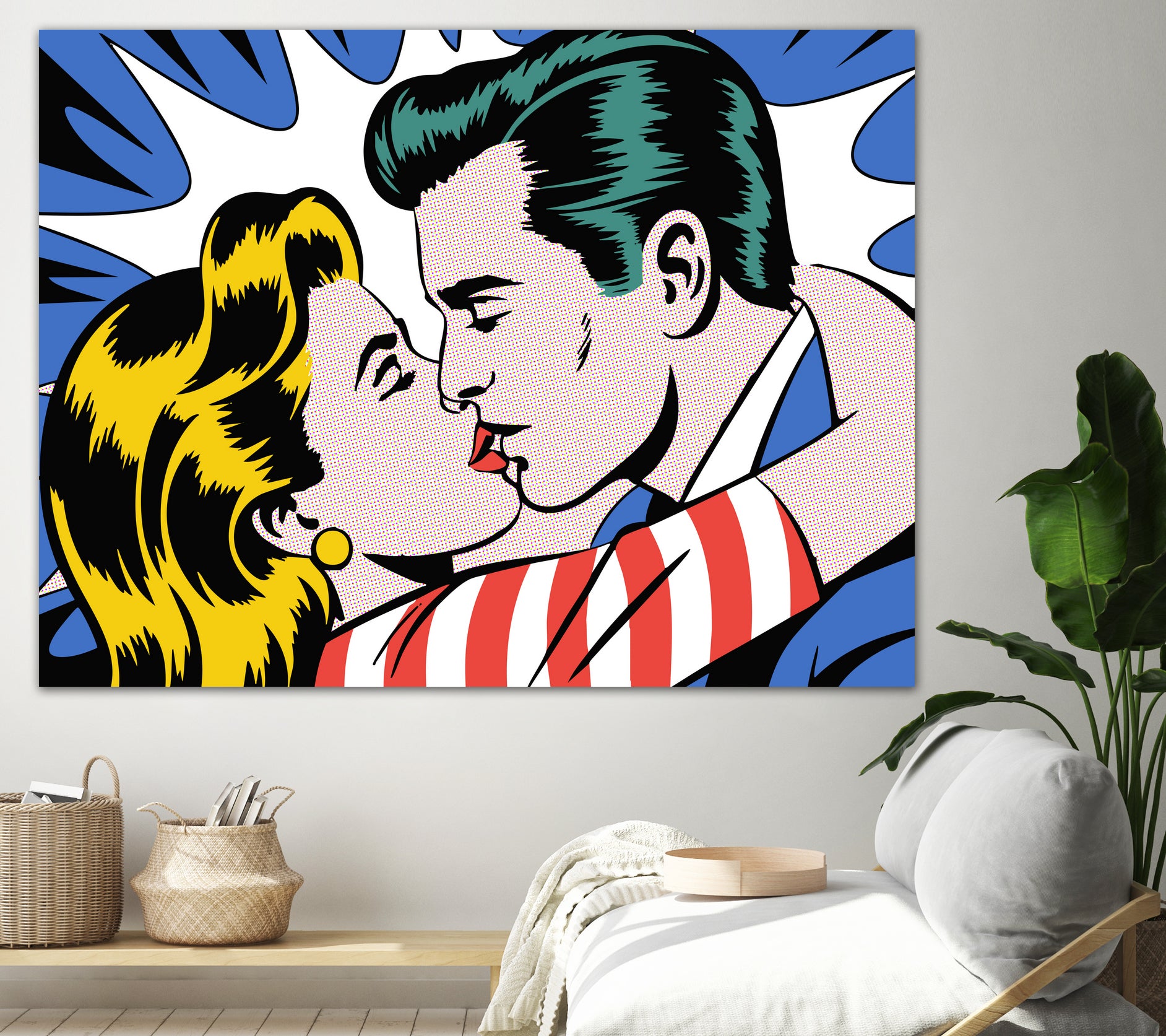 Welcome Home Darling by Andreas Magnusson on GIANT ART - illustration love