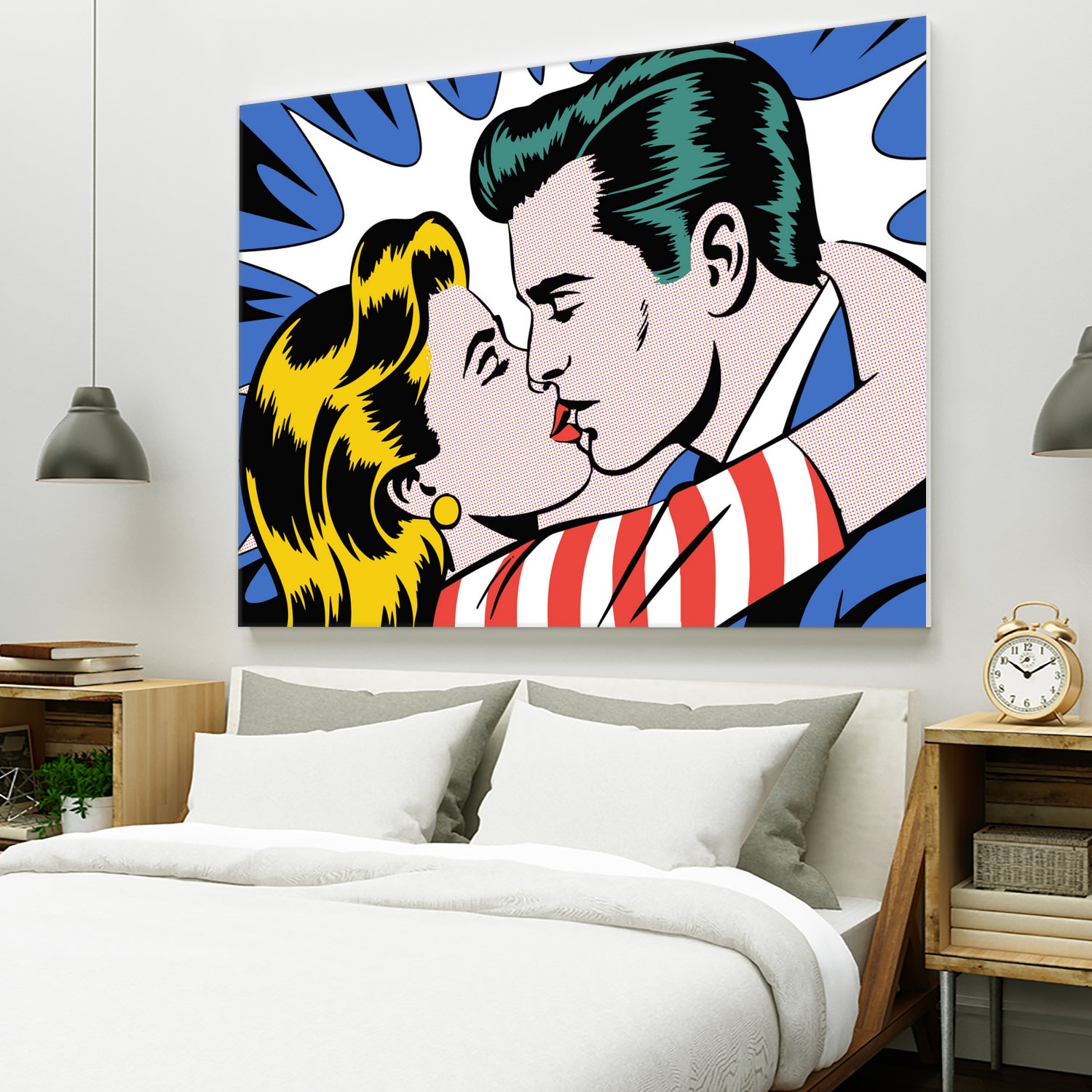 Welcome Home Darling by Andreas Magnusson on GIANT ART - illustration love