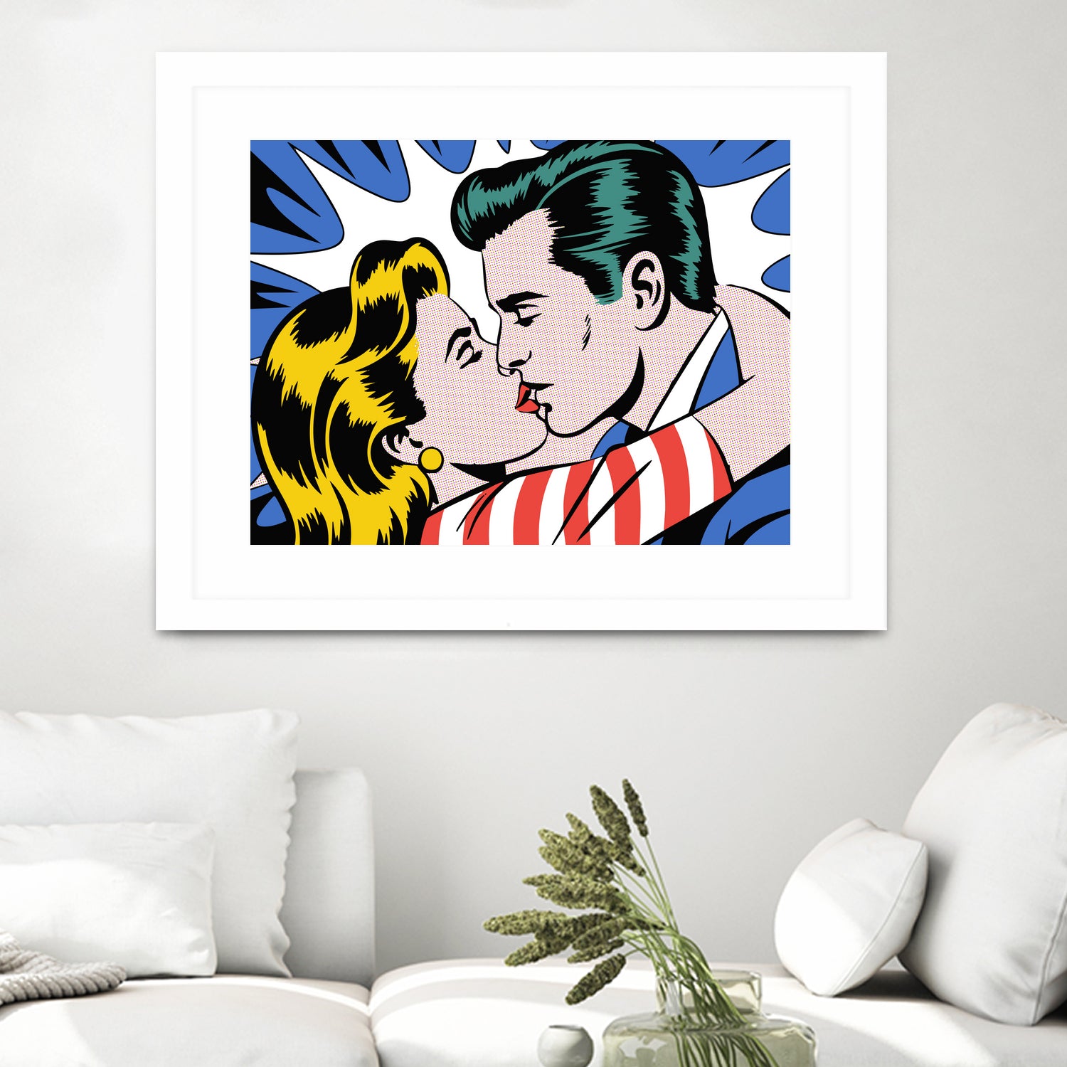 Welcome Home Darling by Andreas Magnusson on GIANT ART - illustration love