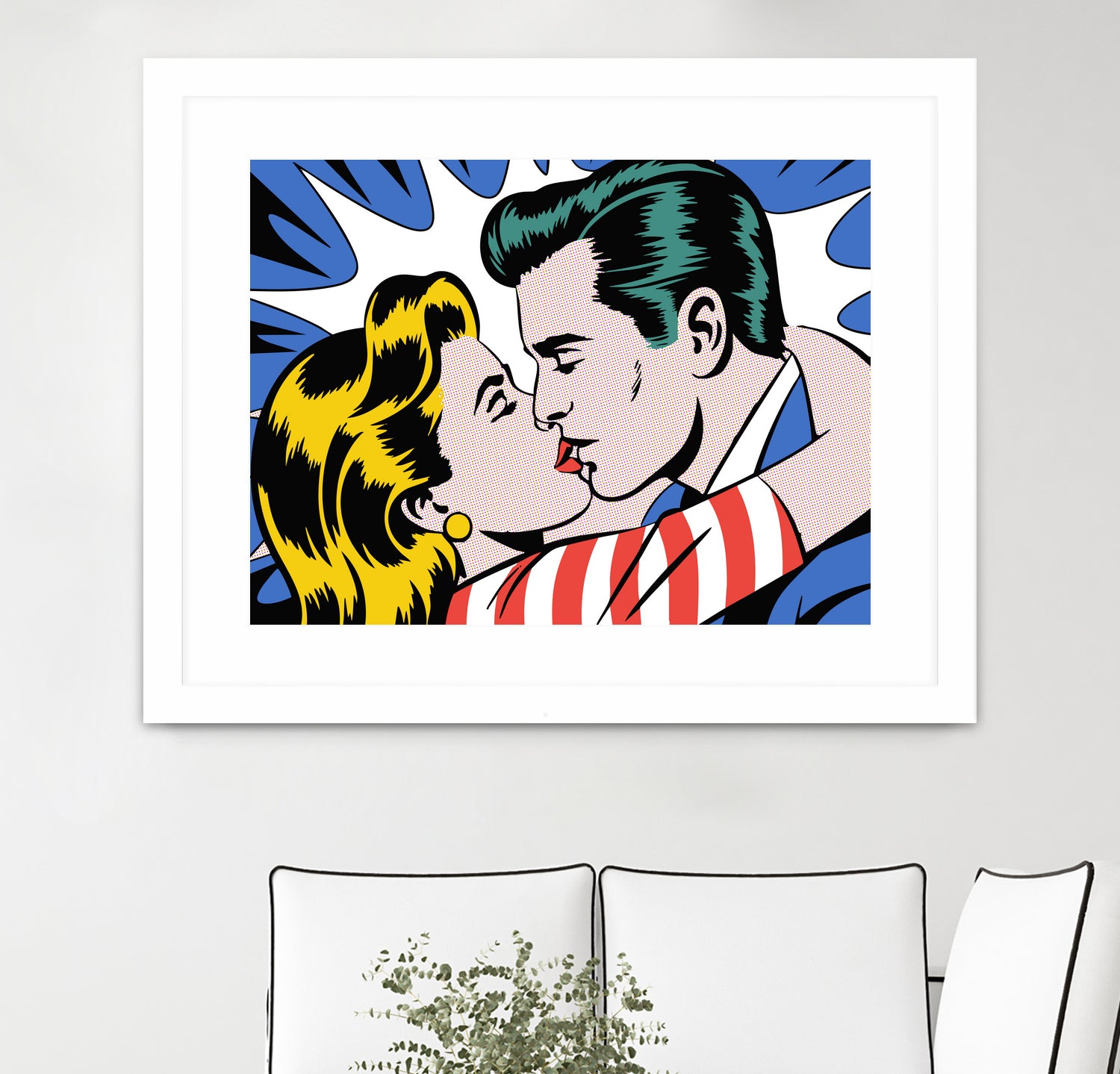 Welcome Home Darling by Andreas Magnusson on GIANT ART - illustration love