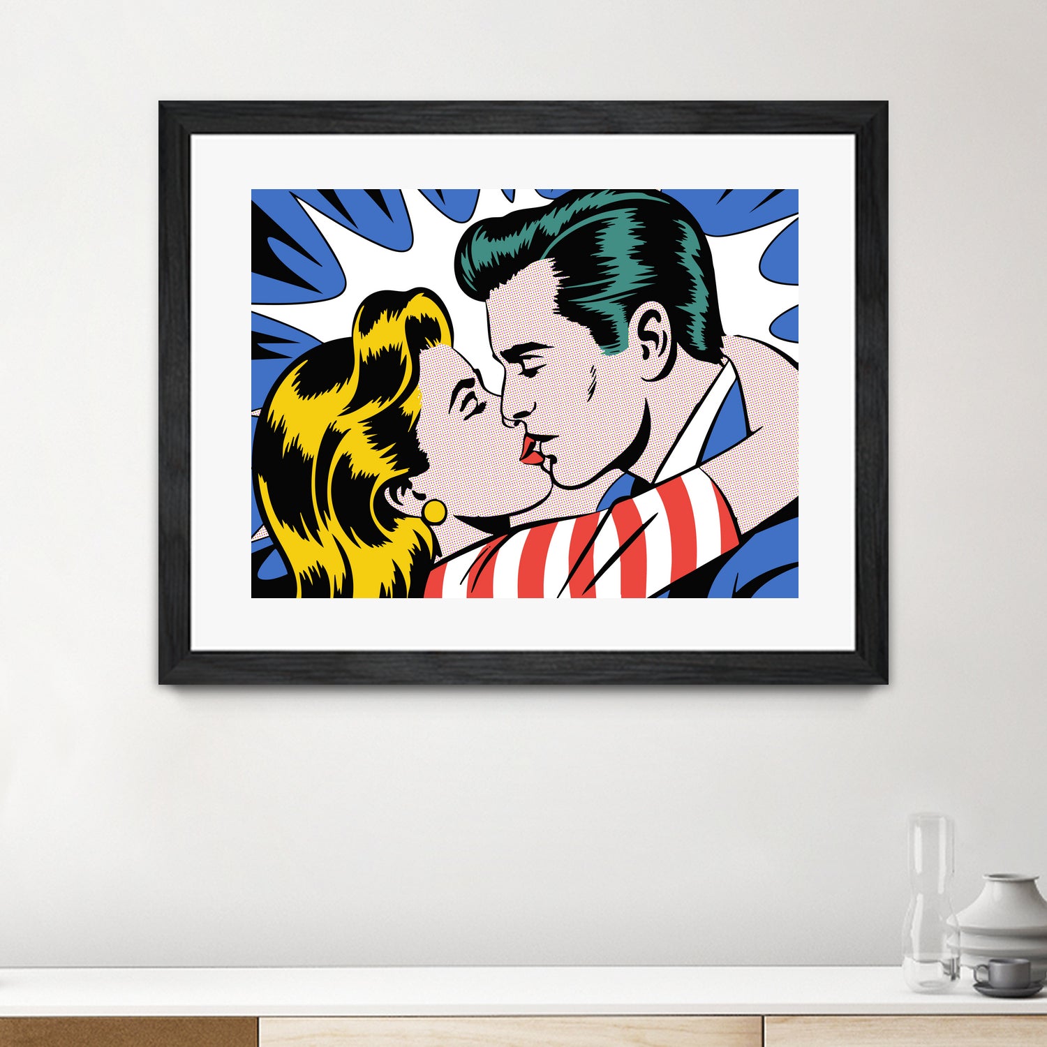 Welcome Home Darling by Andreas Magnusson on GIANT ART - illustration love