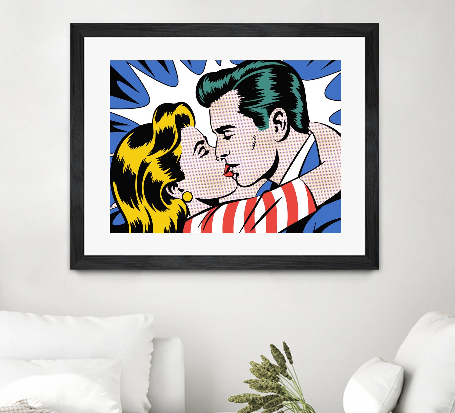 Welcome Home Darling by Andreas Magnusson on GIANT ART - illustration love