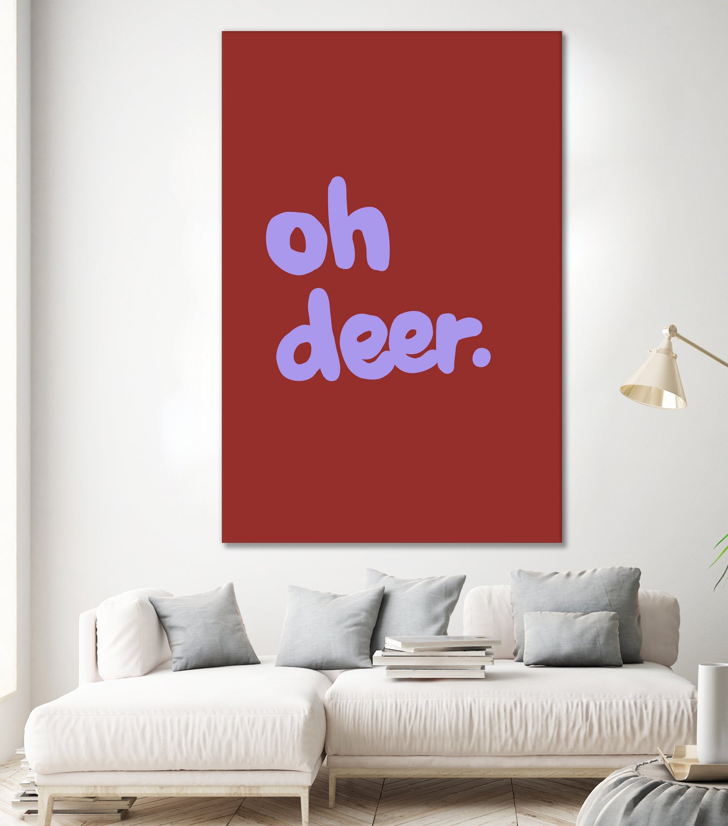 Oh Deer 1 by Studio Memb on GIANT ART - word art love