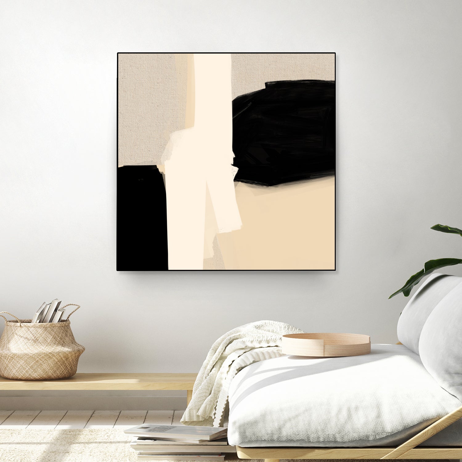 Opposites Attract 5 by Simona Gocan on GIANT ART - illustration neutral tones