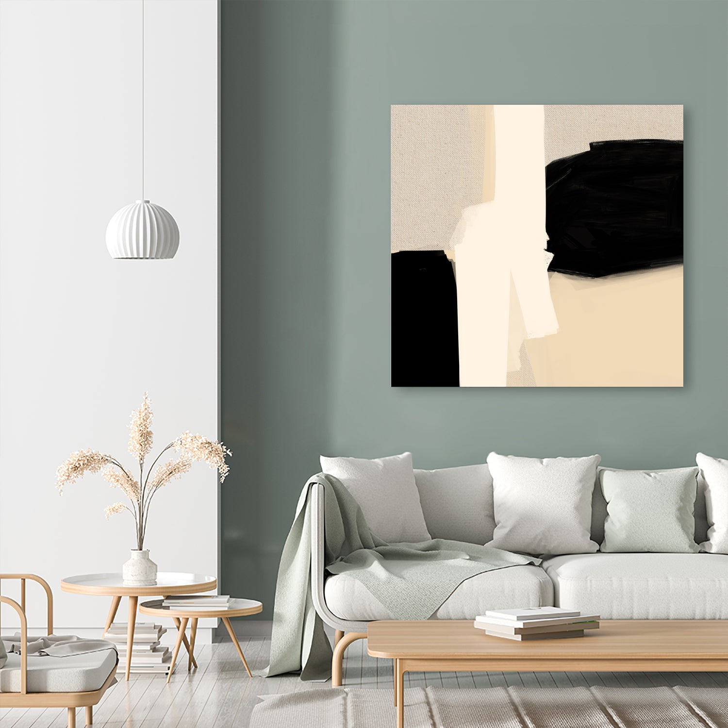 Opposites Attract 5 by Simona Gocan on GIANT ART - illustration neutral tones