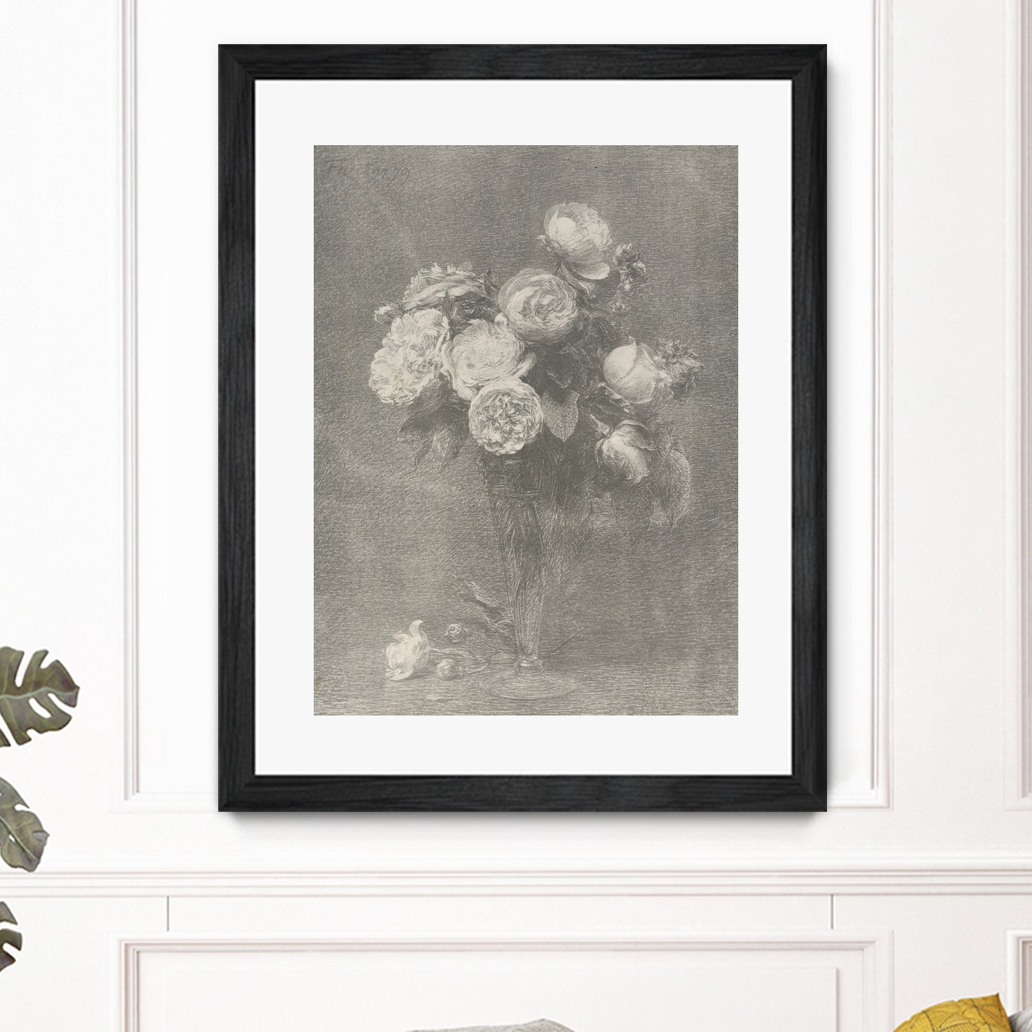 Bouquet of Roses by Henri Fantin Latour on GIANT ART - henri fantin latour