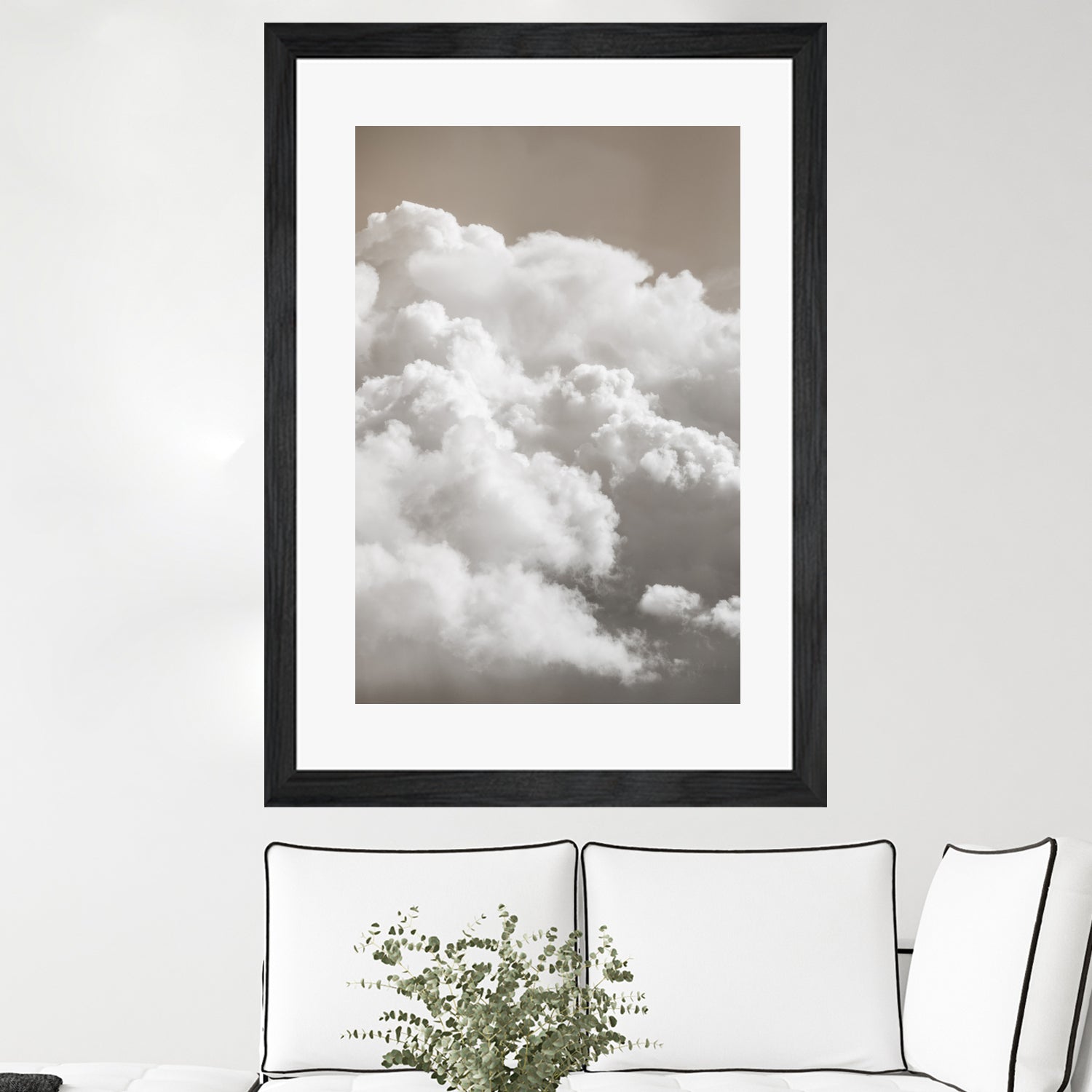 Sandy Clouds by Mareike Bohmer on GIANT ART - cloud