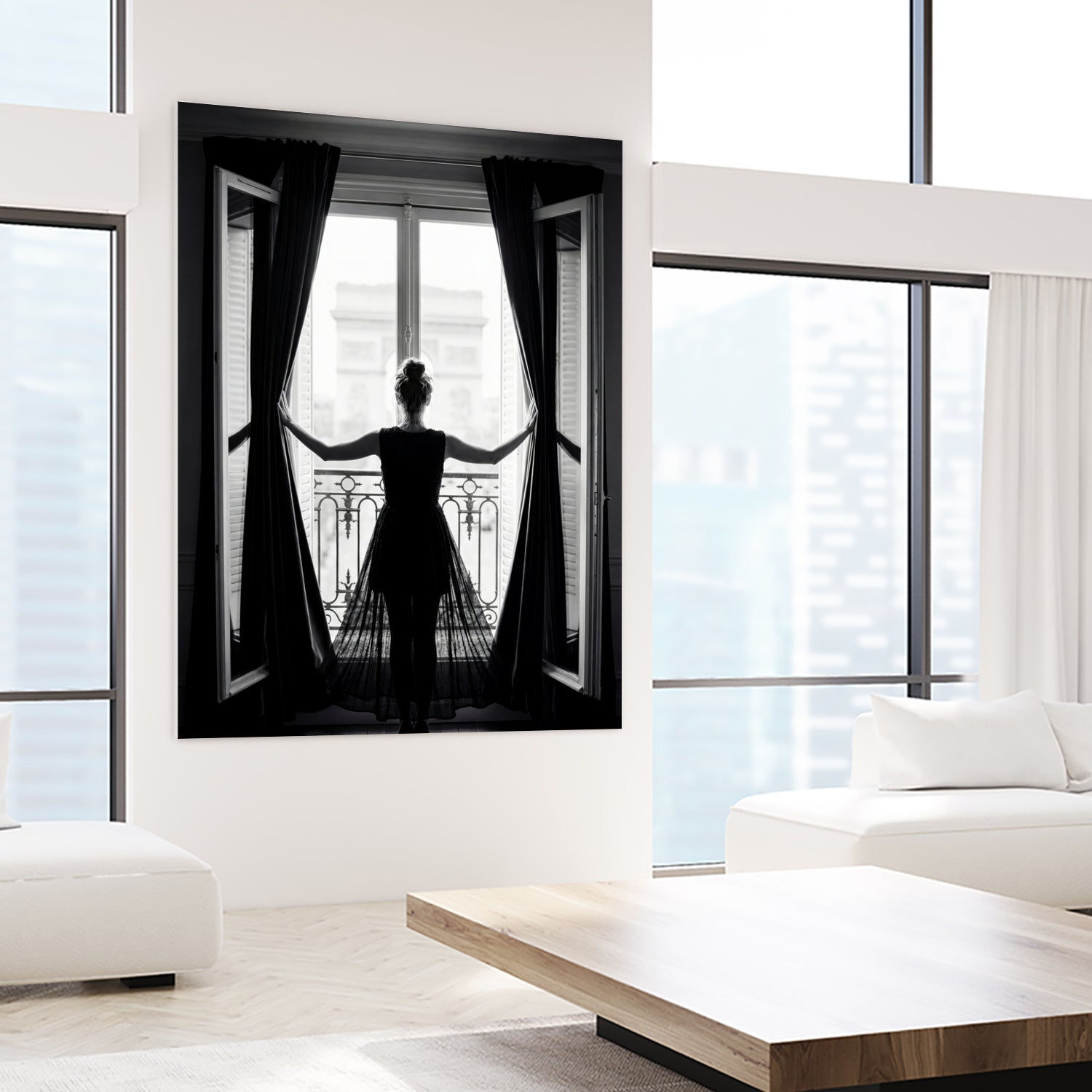 Letting In Daylight by Andreas Magnusson on GIANT ART - illustration black and white