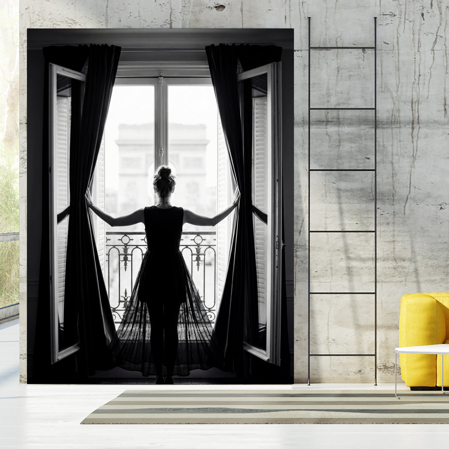 Letting In Daylight by Andreas Magnusson on GIANT ART - illustration black and white