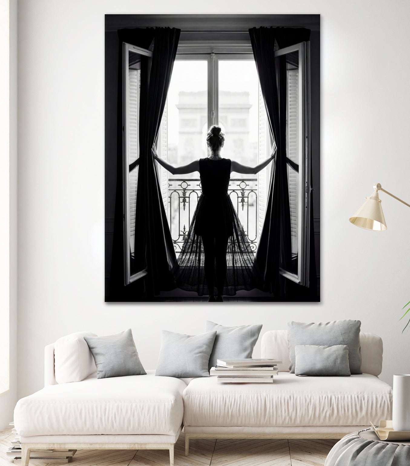 Letting In Daylight by Andreas Magnusson on GIANT ART - illustration black and white