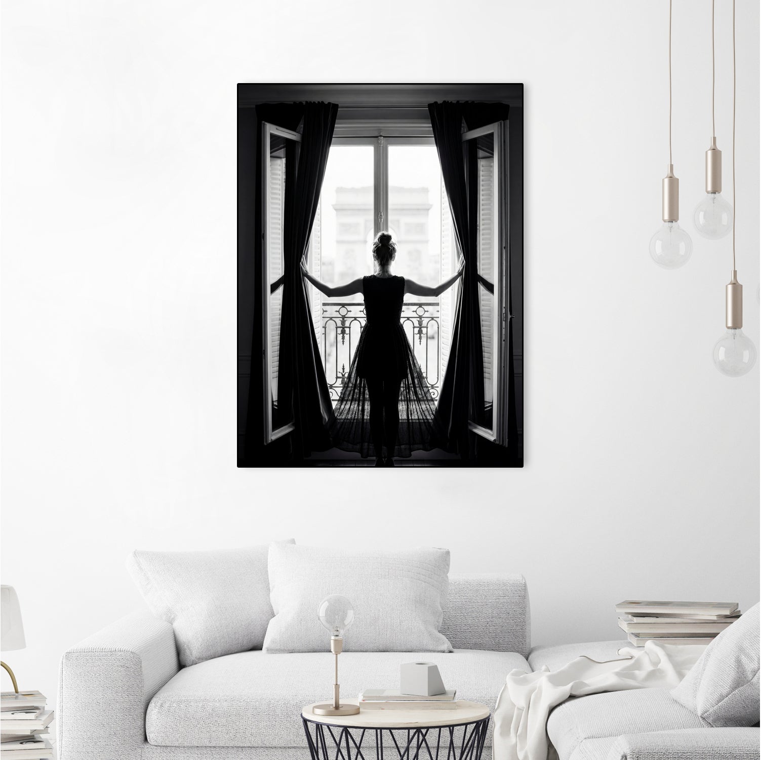 Letting In Daylight by Andreas Magnusson on GIANT ART - illustration black and white