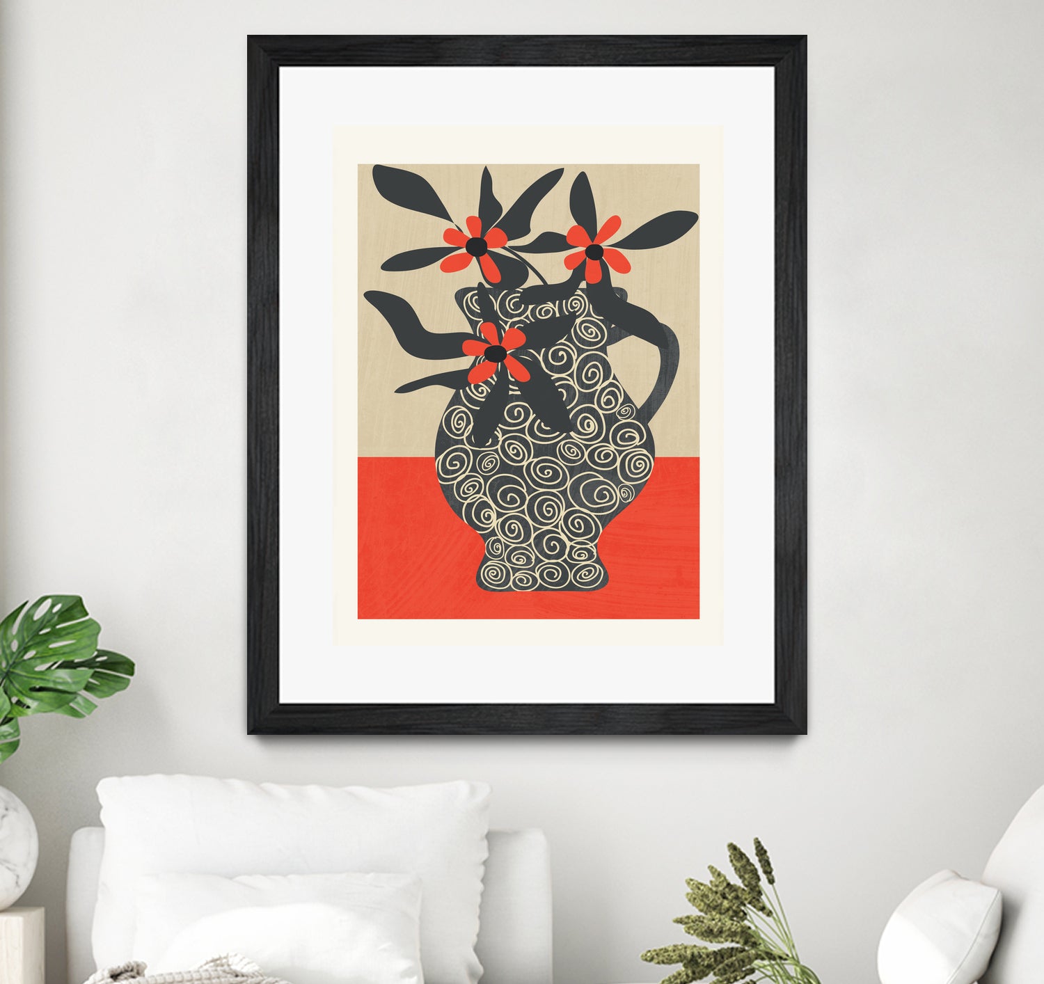Modern Bloom by Flow Line on GIANT ART - illustration abstract