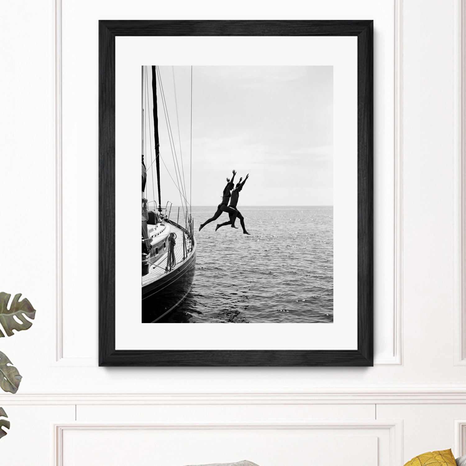 Jumping From a Boat by Andreas Magnusson on GIANT ART - photography boat