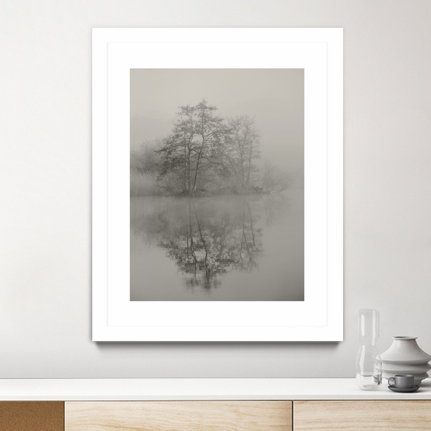 Swan lake by By PEJ on GIANT ART - botanical