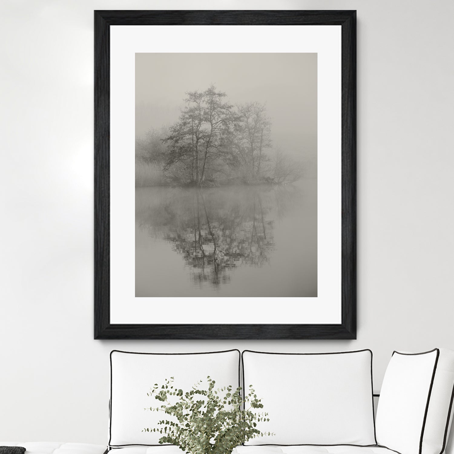 Swan lake by By PEJ on GIANT ART - botanical