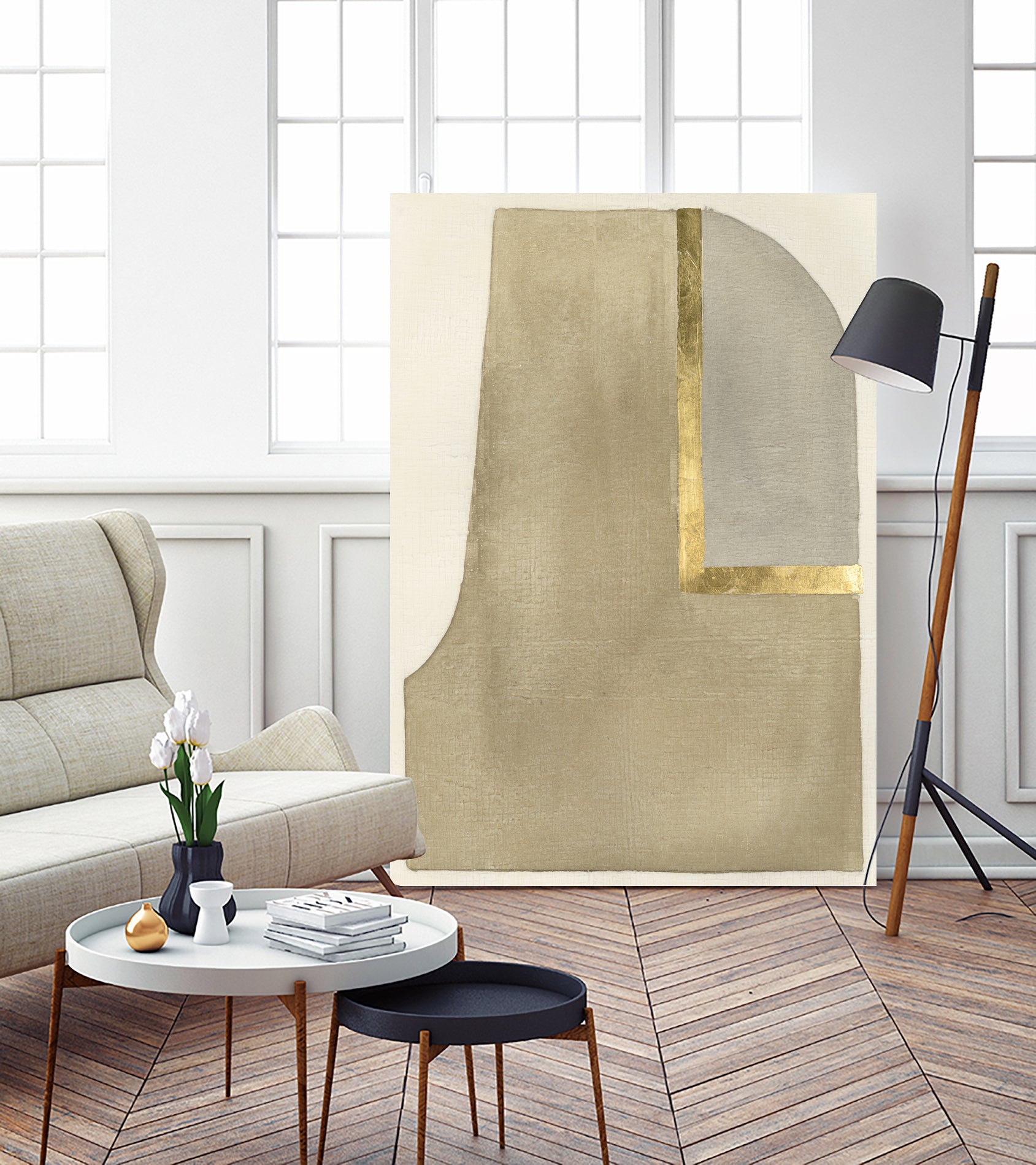 Embellished Valor II by Vanna Lam on GIANT ART - abstract geometrics abstract