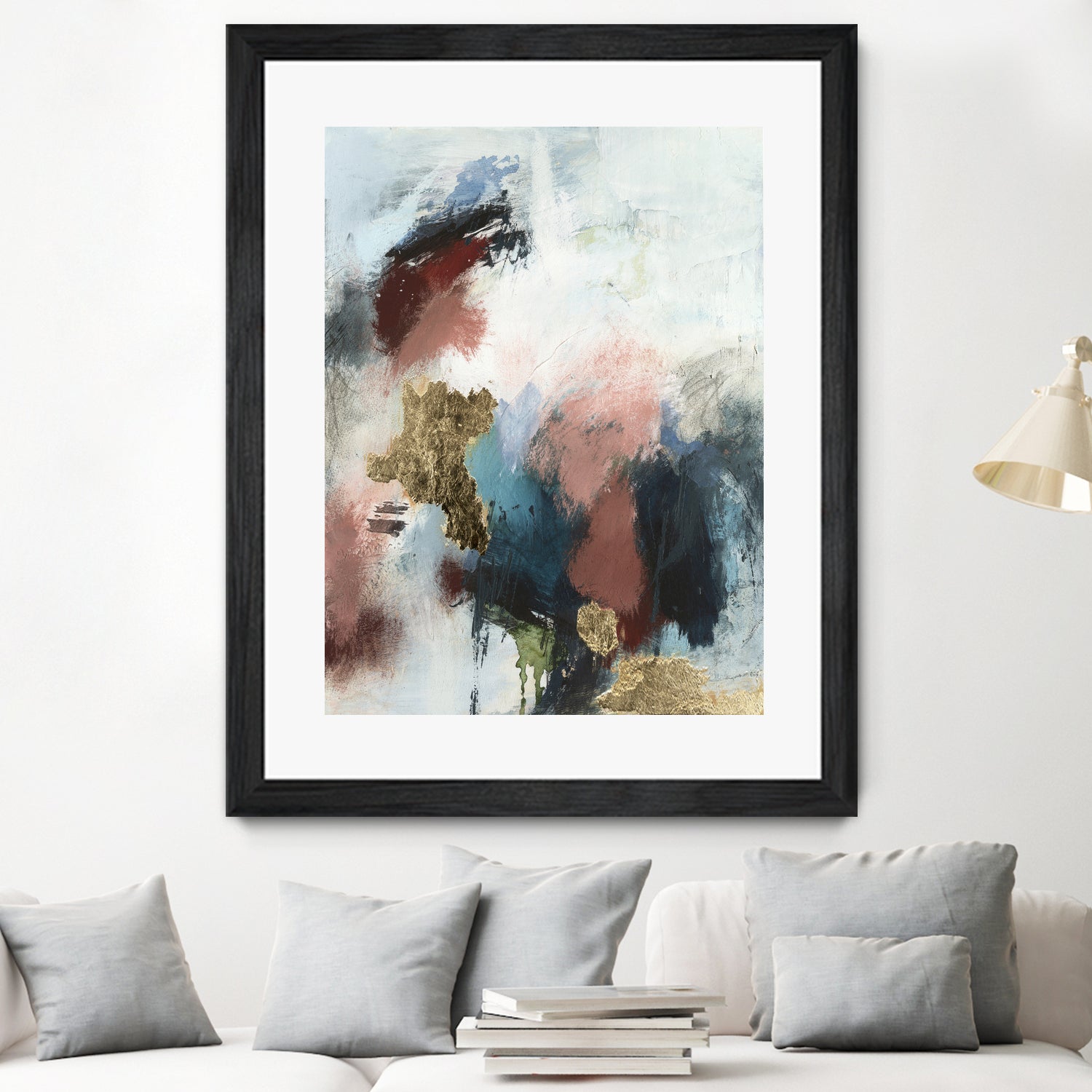 Gold Farallon II by Victoria Barnes on GIANT ART - abstract geometrics abstract