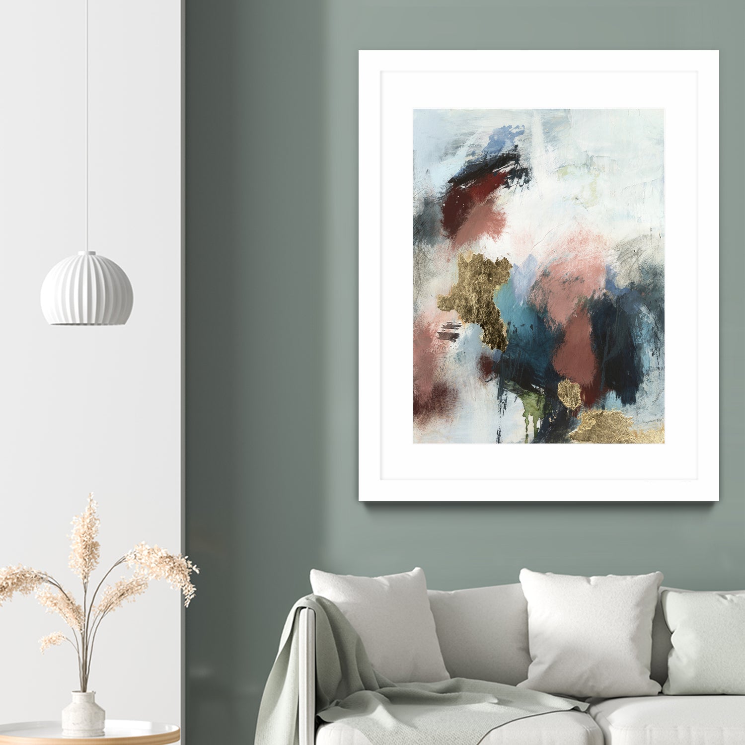 Gold Farallon II by Victoria Barnes on GIANT ART - abstract geometrics abstract