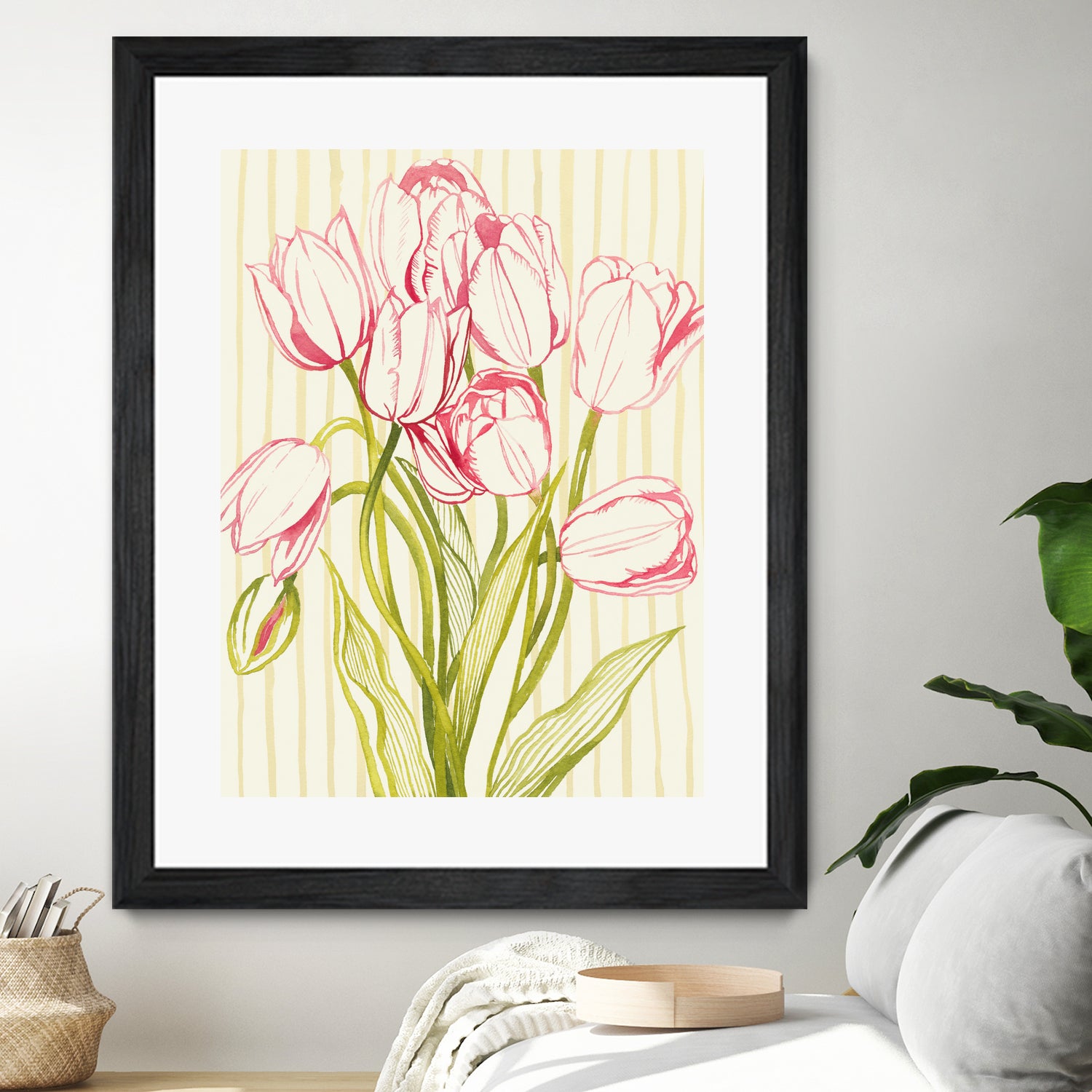 Sunday Best I by Grace Popp on GIANT ART - floral botanicals flowers