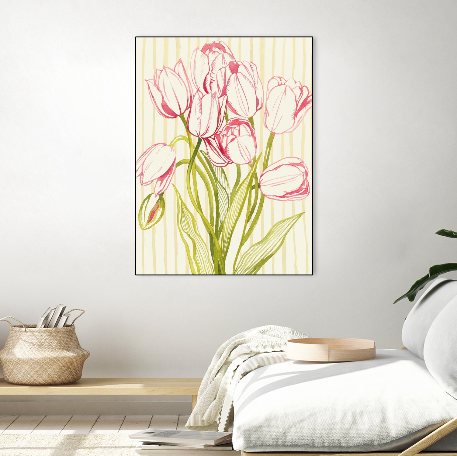 Sunday Best I by Grace Popp on GIANT ART - floral botanicals flowers