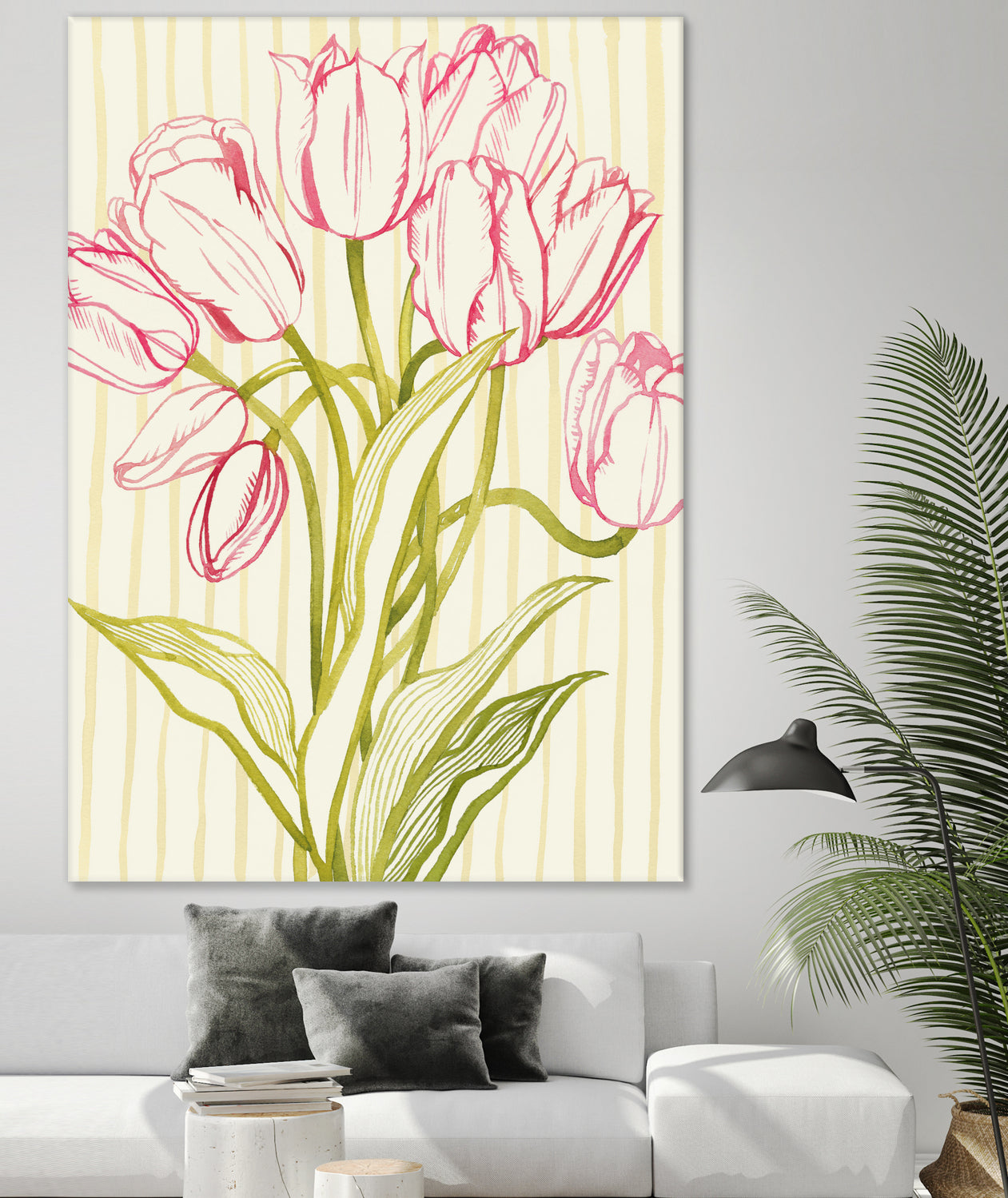 Sunday Best II by Grace Popp on GIANT ART - floral botanicals flowers