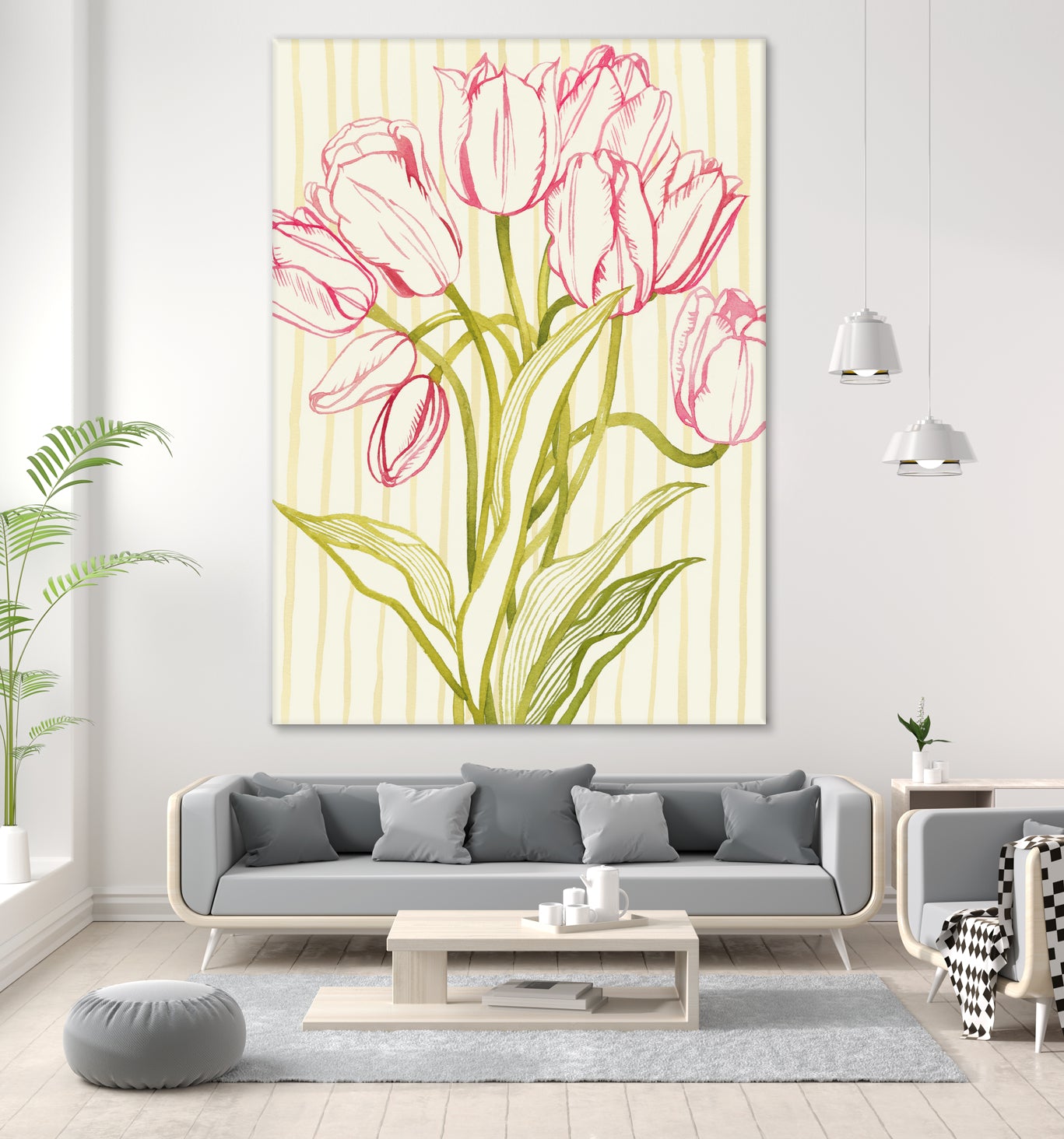 Sunday Best II by Grace Popp on GIANT ART - floral botanicals flowers