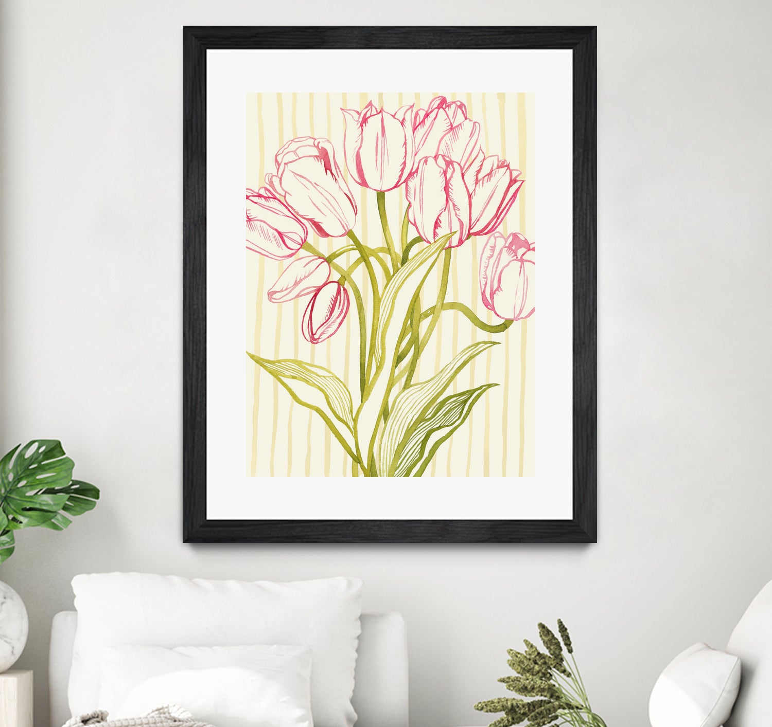 Sunday Best II by Grace Popp on GIANT ART - floral botanicals flowers