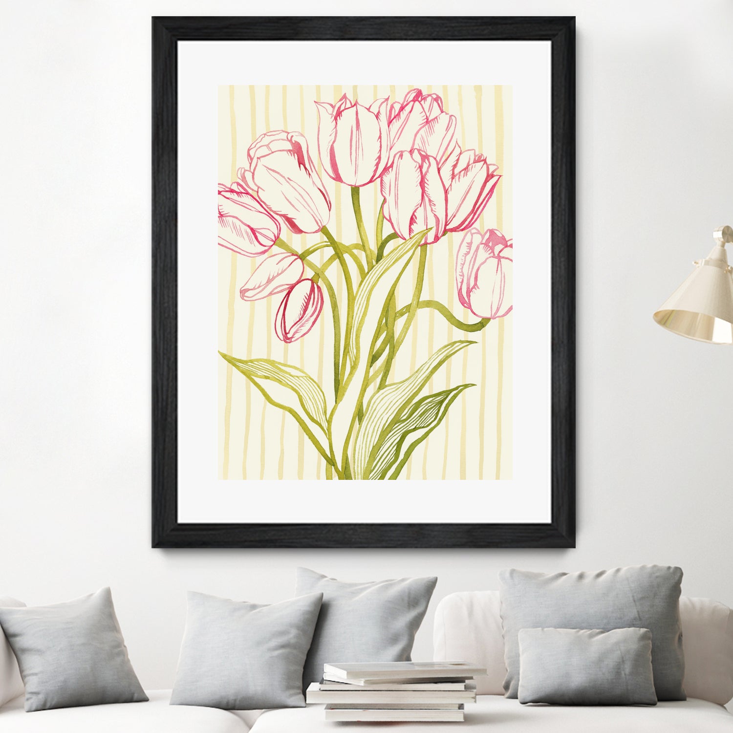Sunday Best II by Grace Popp on GIANT ART - floral botanicals flowers