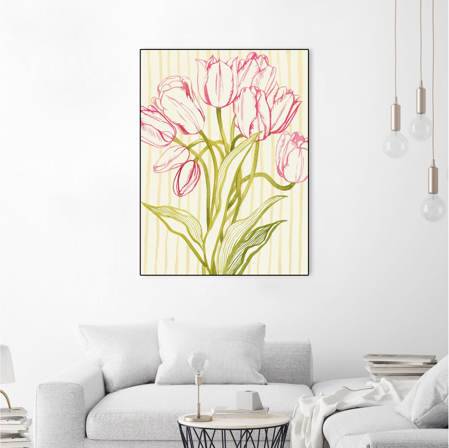 Sunday Best II by Grace Popp on GIANT ART - floral botanicals flowers