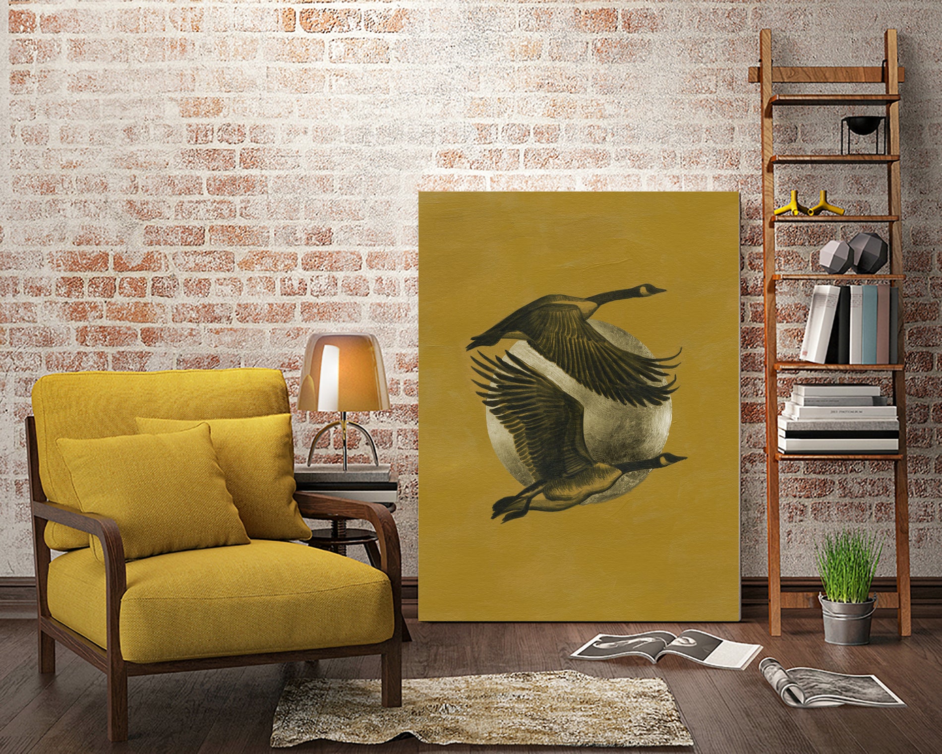 Copilots I by Grace Popp on GIANT ART - animals nature birds