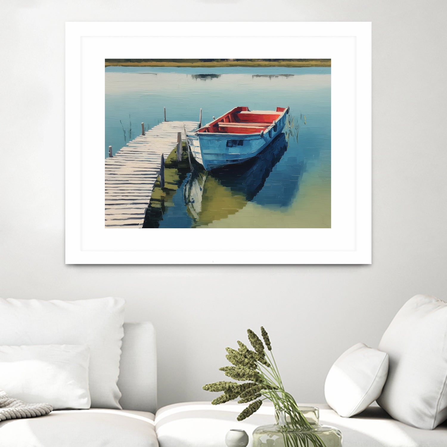 Mooring Place I by Paula Freeman on GIANT ART - transportation travel nautical/aeronautical