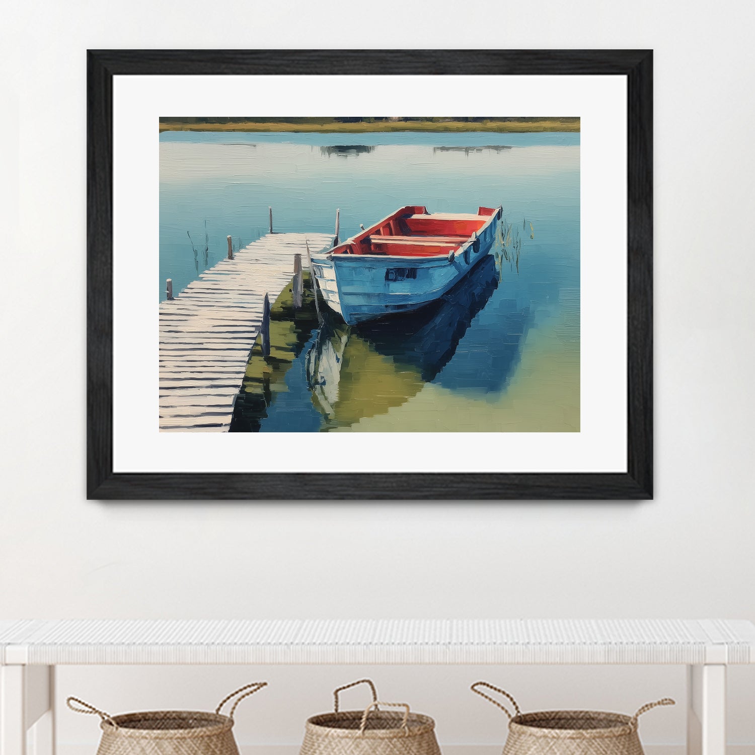 Mooring Place I by Paula Freeman on GIANT ART - transportation travel nautical/aeronautical