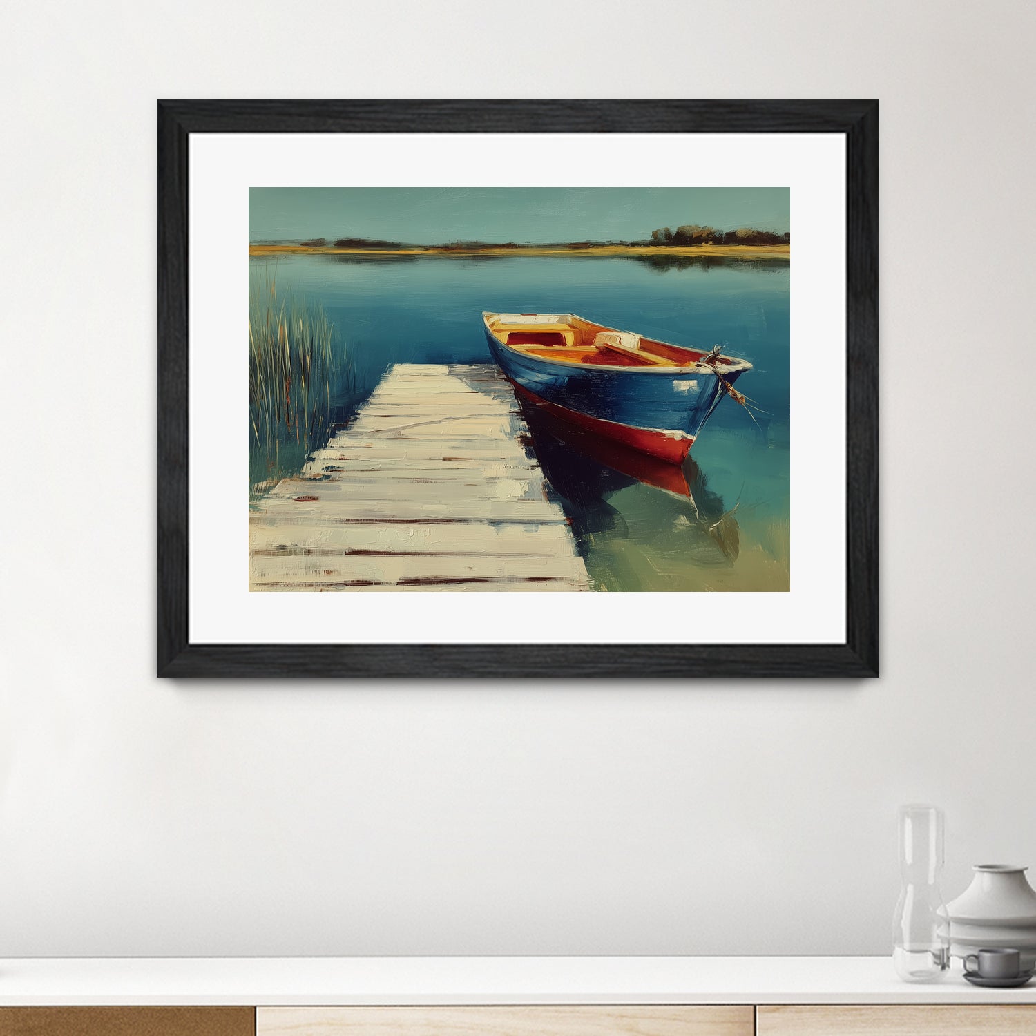 Mooring Place II by Paula Freeman on GIANT ART - transportation travel nautical/aeronautical