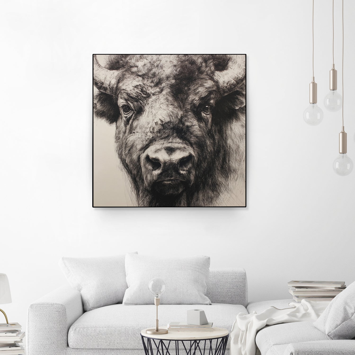 Western Plains Portrait I by Walker Noble on GIANT ART - animals nature horses