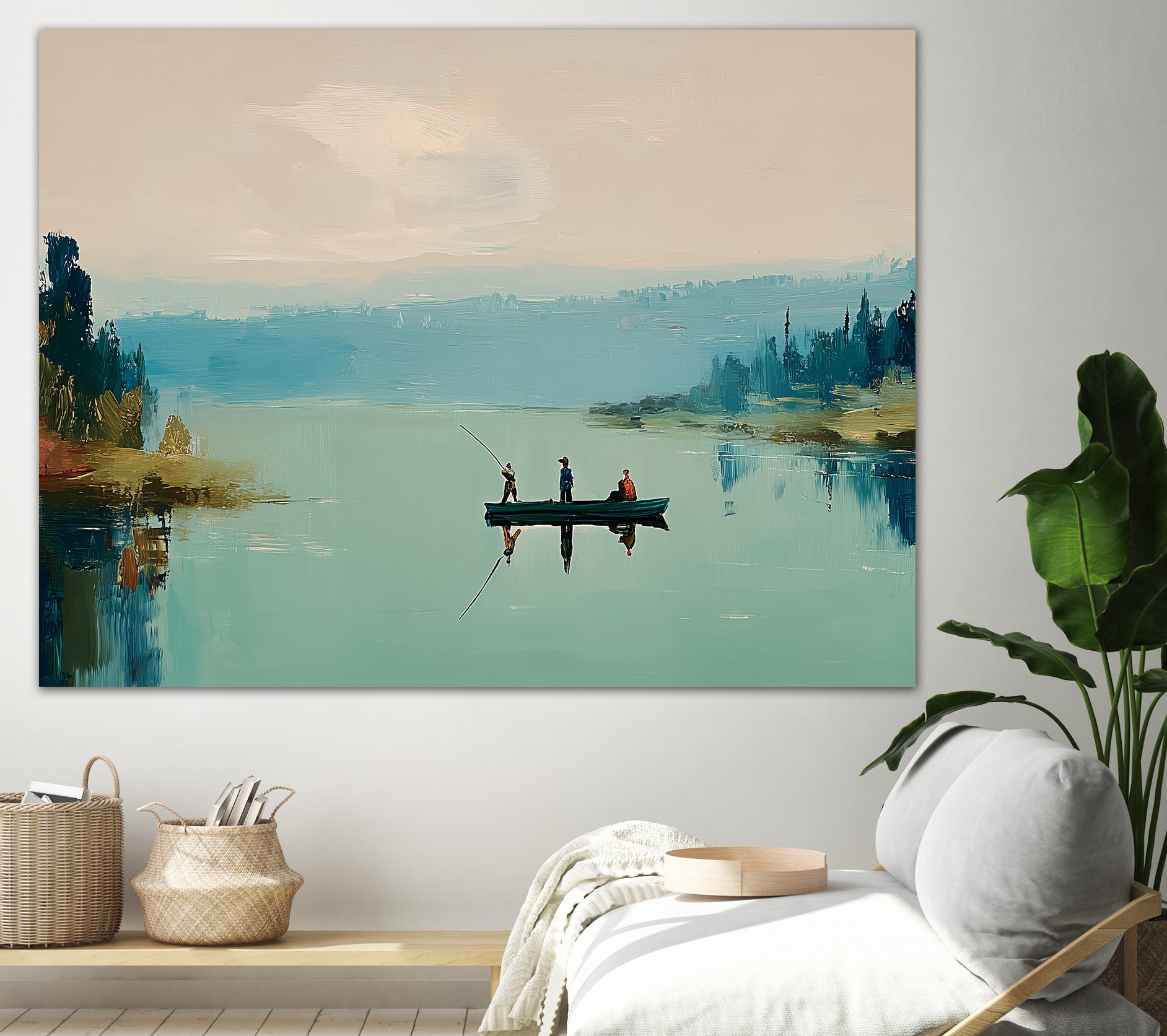 Clear Cast I by Paula Freeman on GIANT ART - sports fishing