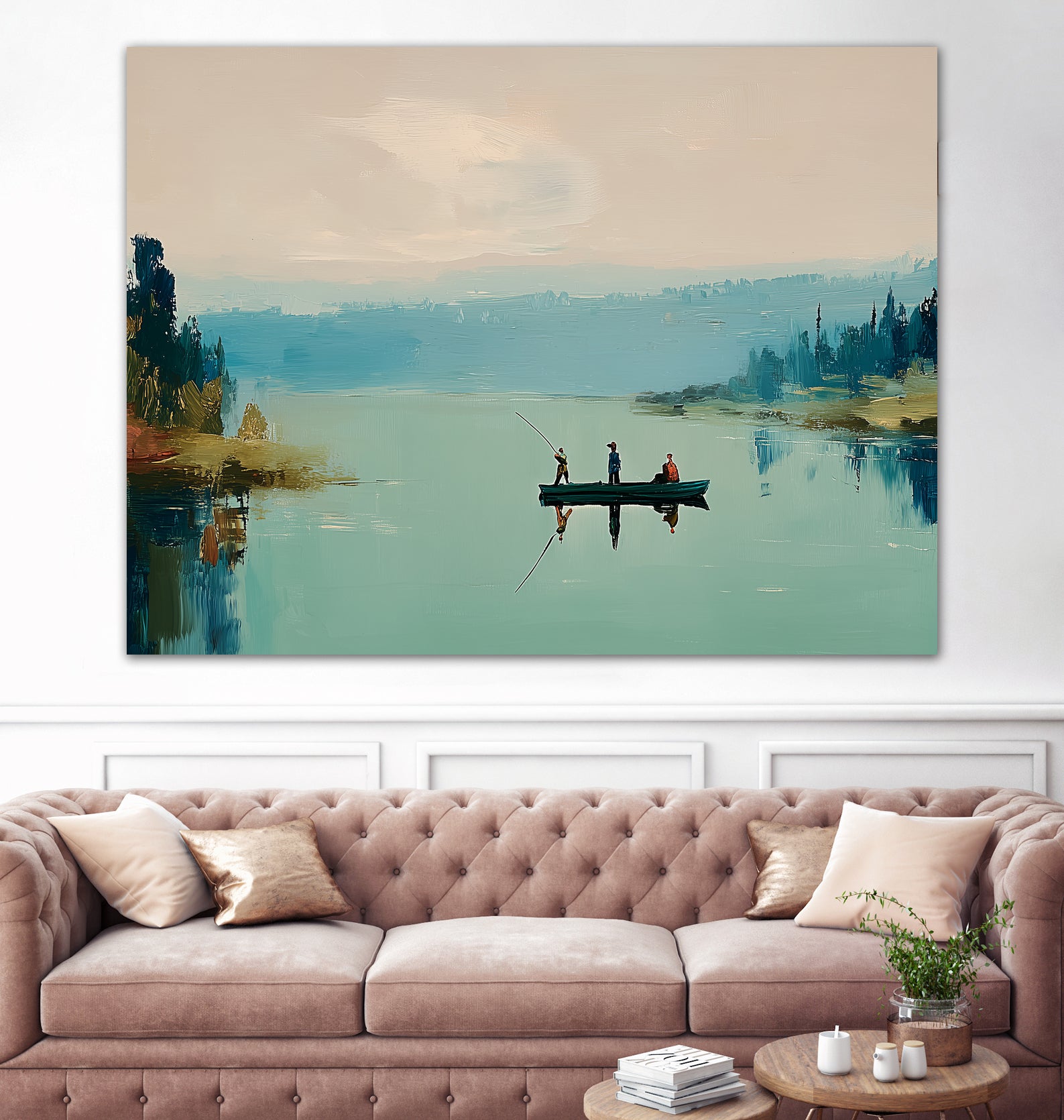 Clear Cast I by Paula Freeman on GIANT ART - sports fishing