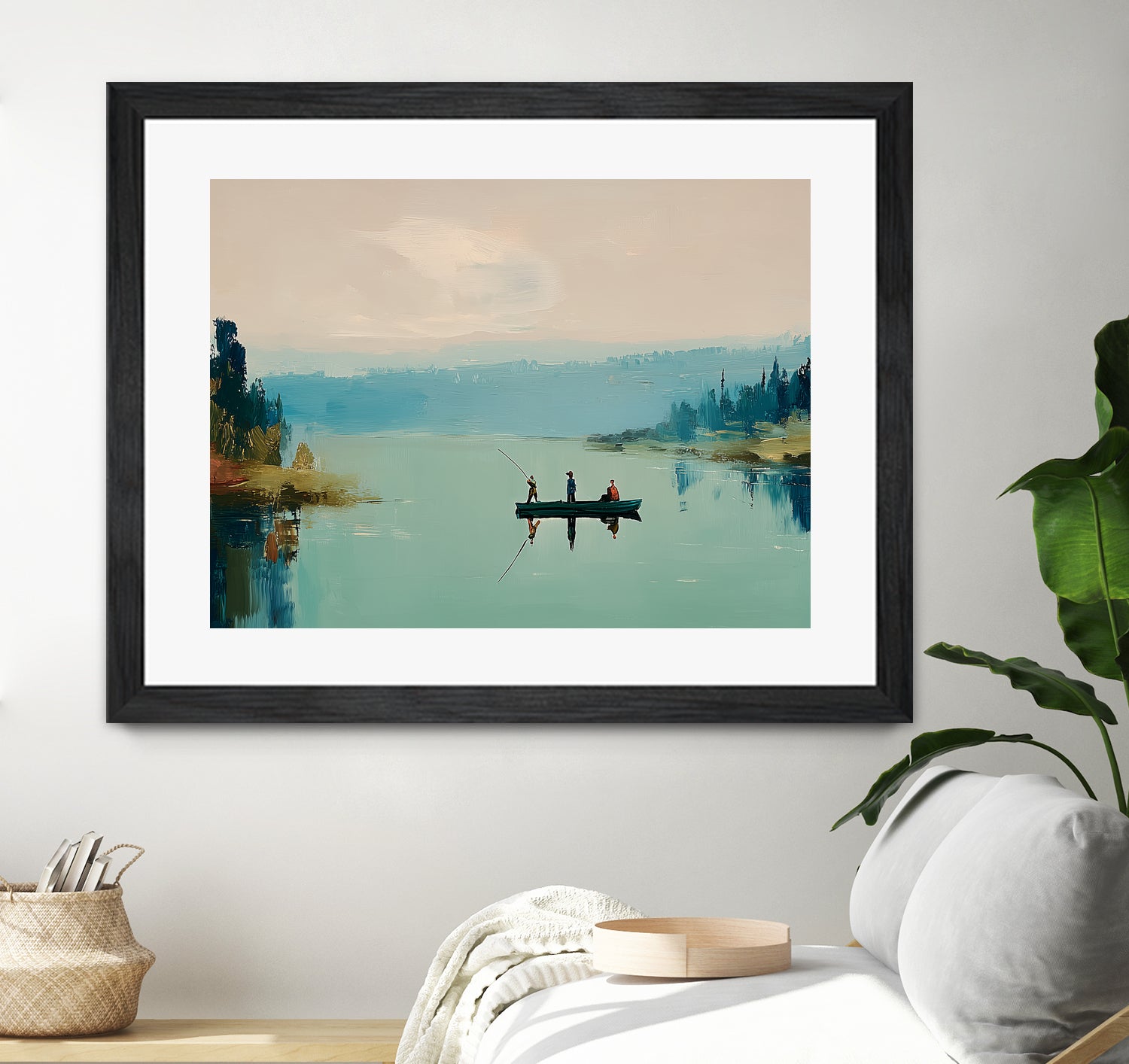 Clear Cast I by Paula Freeman on GIANT ART - sports fishing