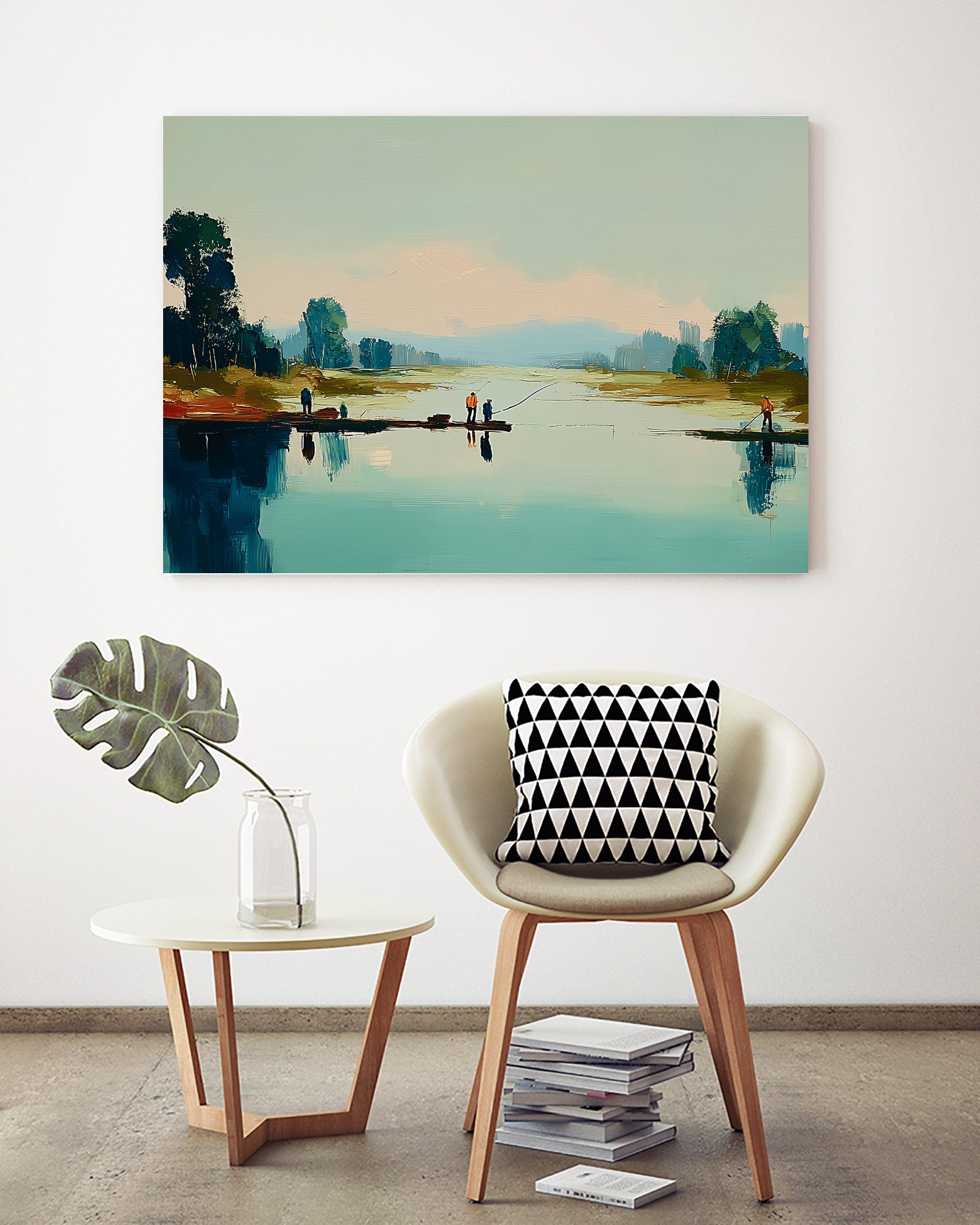 Clear Cast II by Paula Freeman on GIANT ART - sports fishing