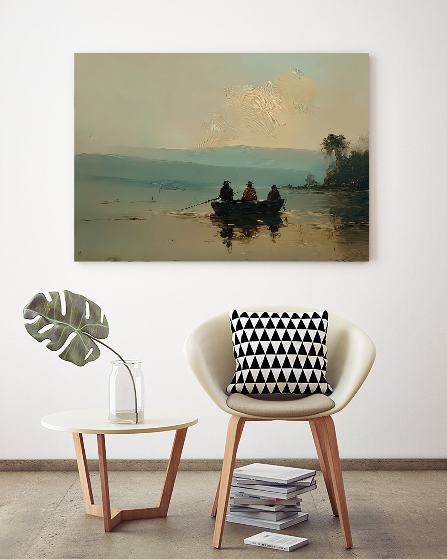 Twilight Catch II by Paula Freeman on GIANT ART - sports fishing