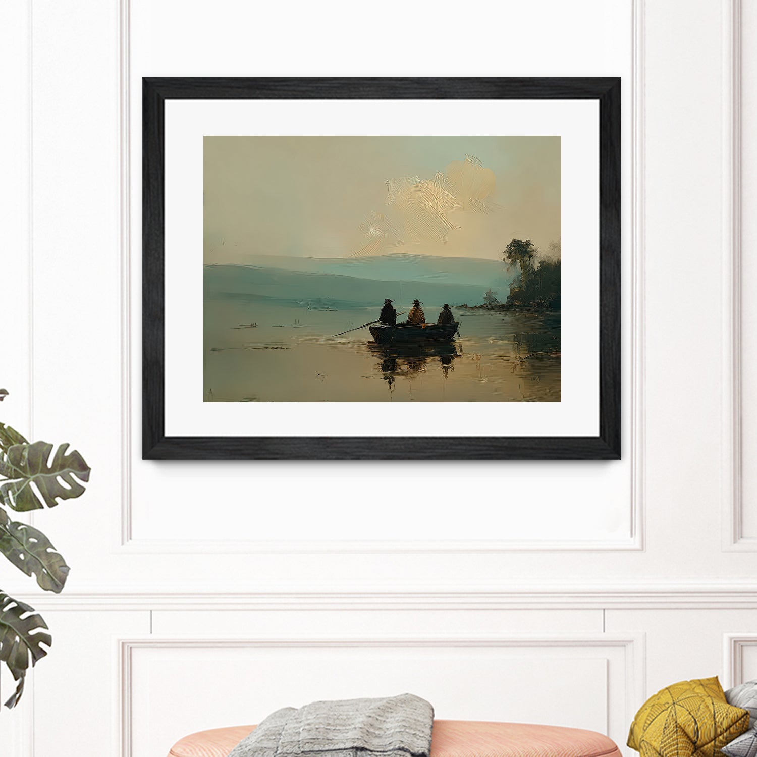 Twilight Catch II by Paula Freeman on GIANT ART - sports fishing