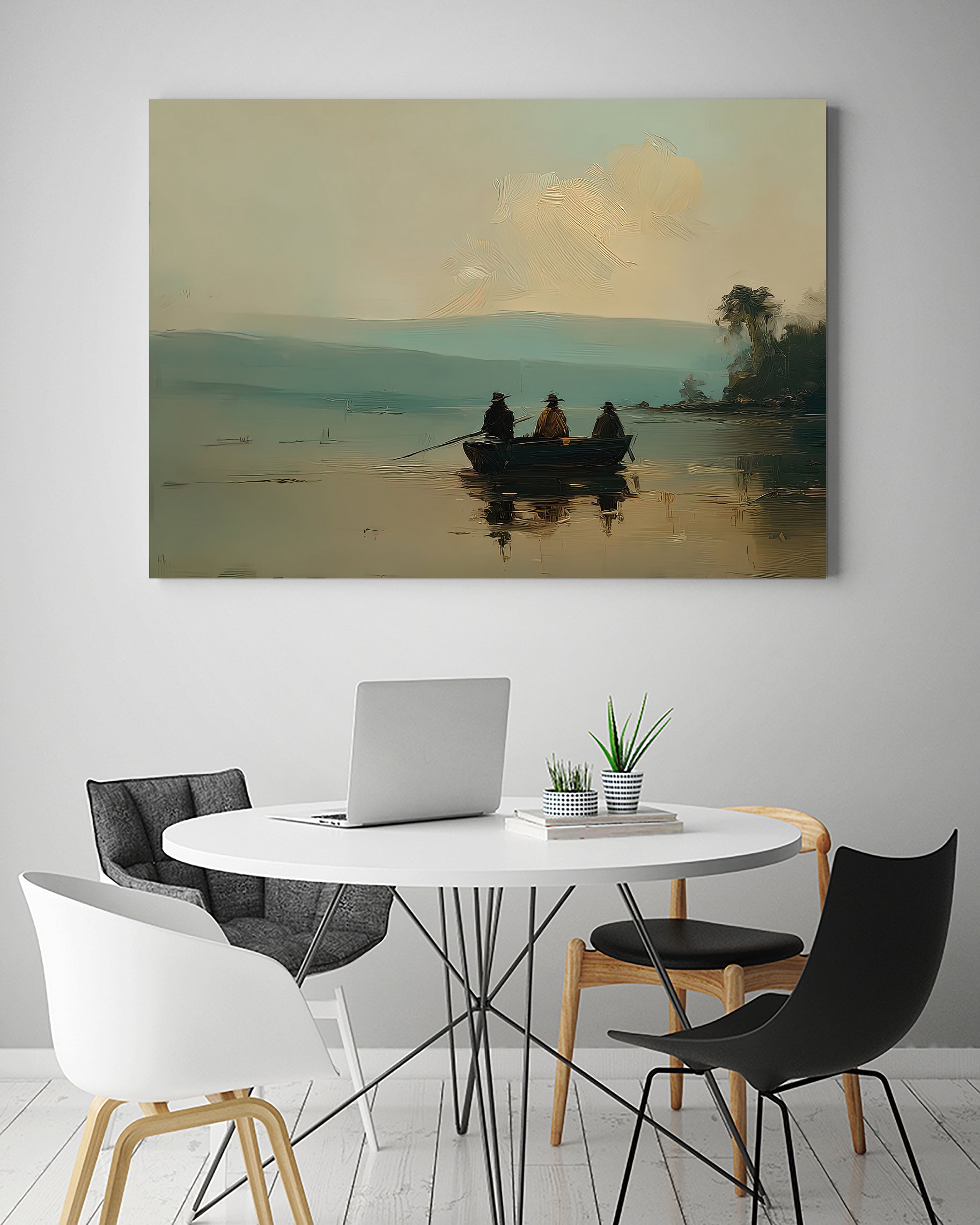 Twilight Catch II by Paula Freeman on GIANT ART - sports fishing