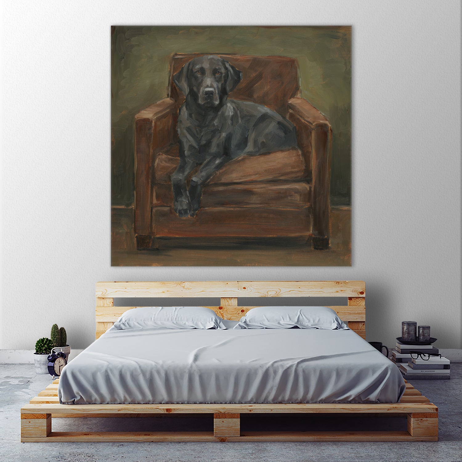 Hunting Lounge II by Ethan Harper on GIANT ART - animals nature pets