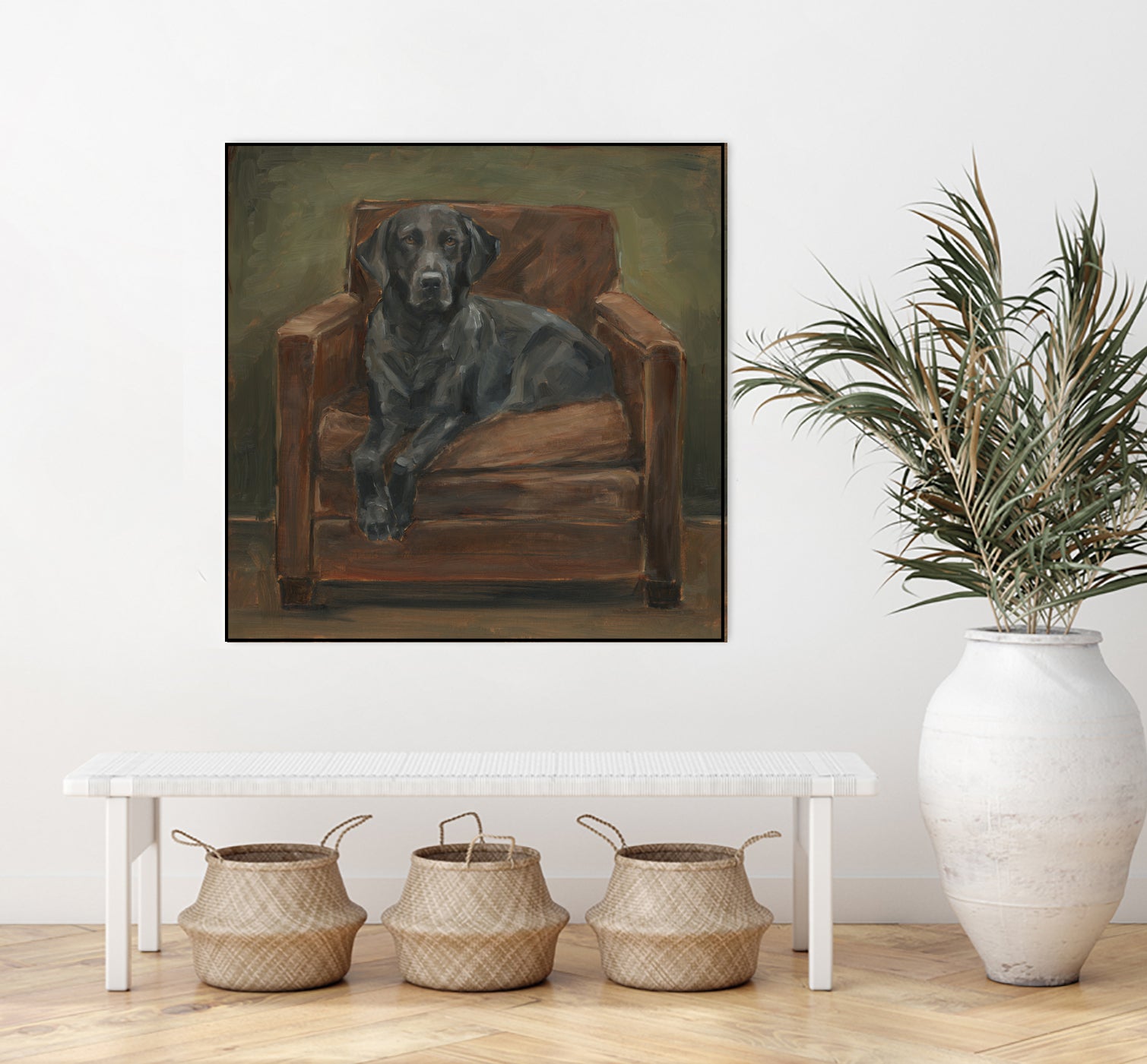 Hunting Lounge II by Ethan Harper on GIANT ART - animals nature pets