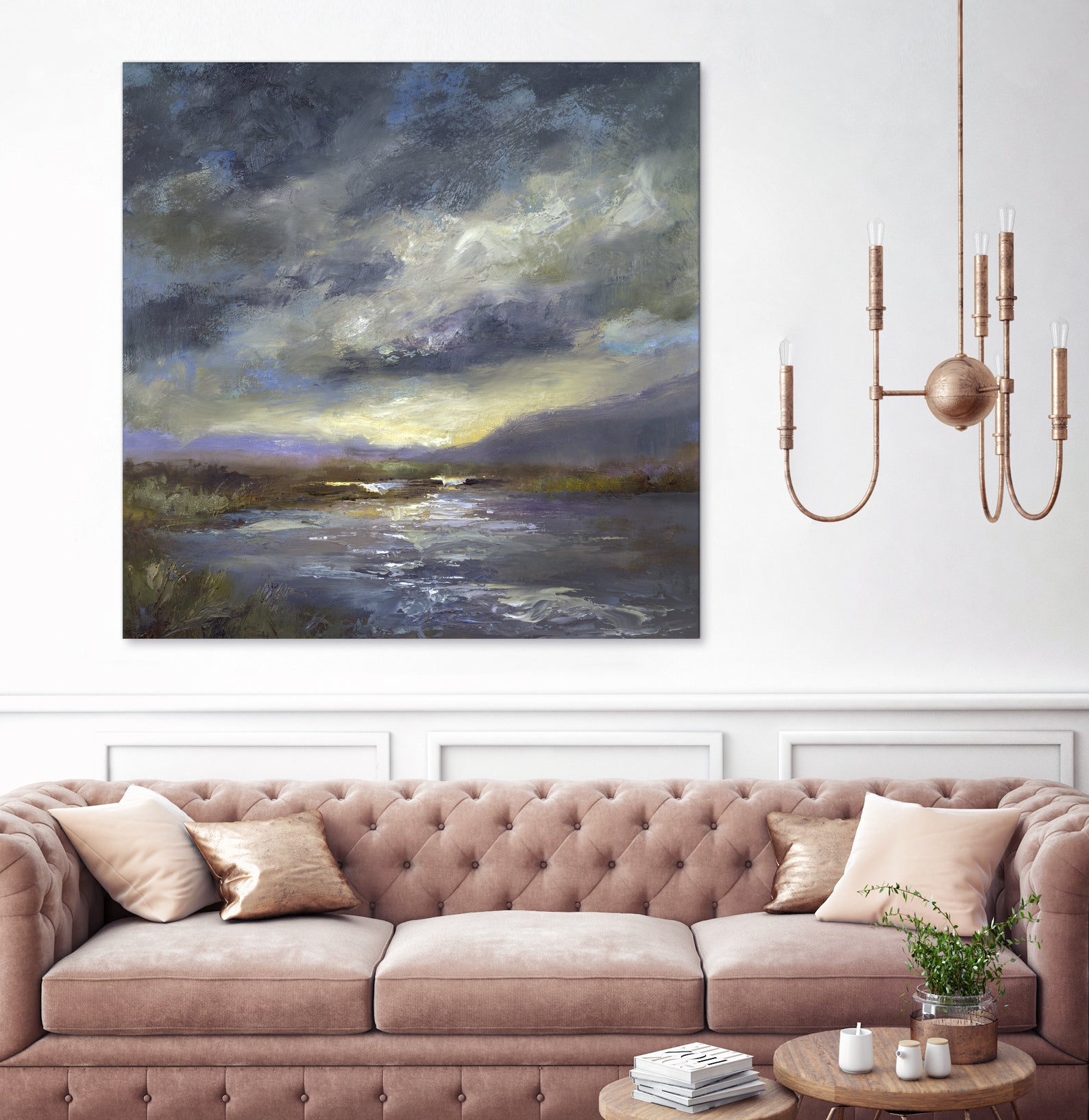 Flood by Sheila Finch on GIANT ART - landscapes seascapes seascapes