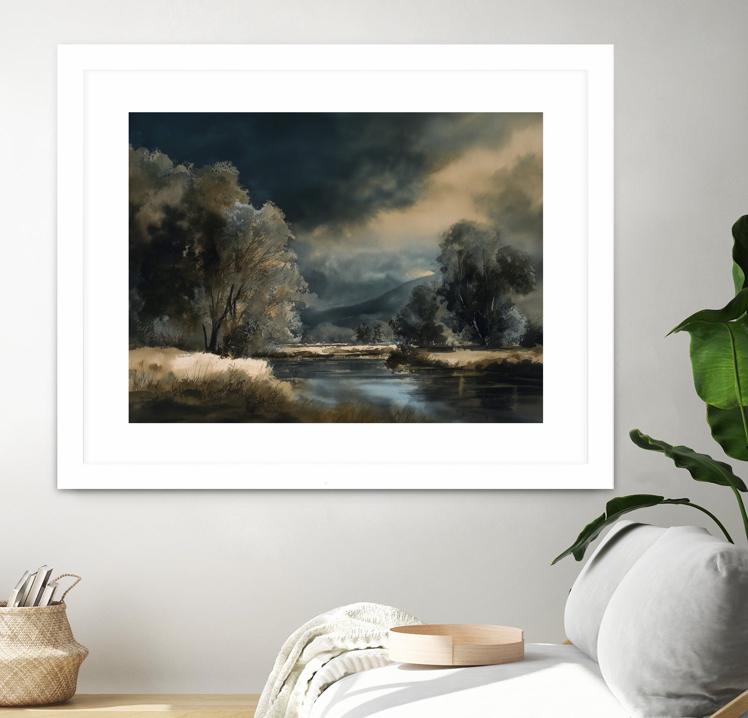 Dark Horizon I by Paula Freeman on GIANT ART - landscapes seascapes countryside