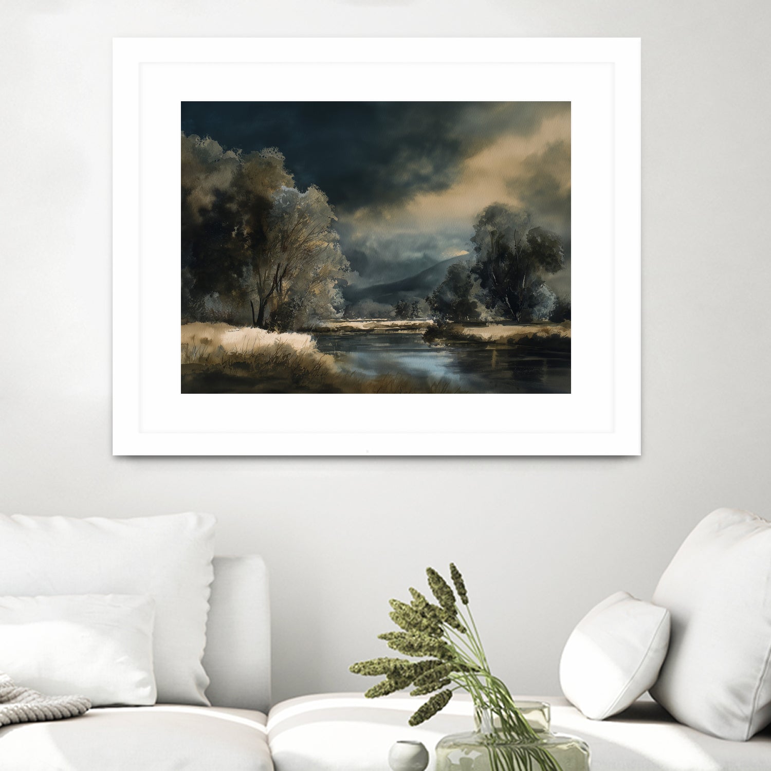 Dark Horizon I by Paula Freeman on GIANT ART - landscapes seascapes countryside